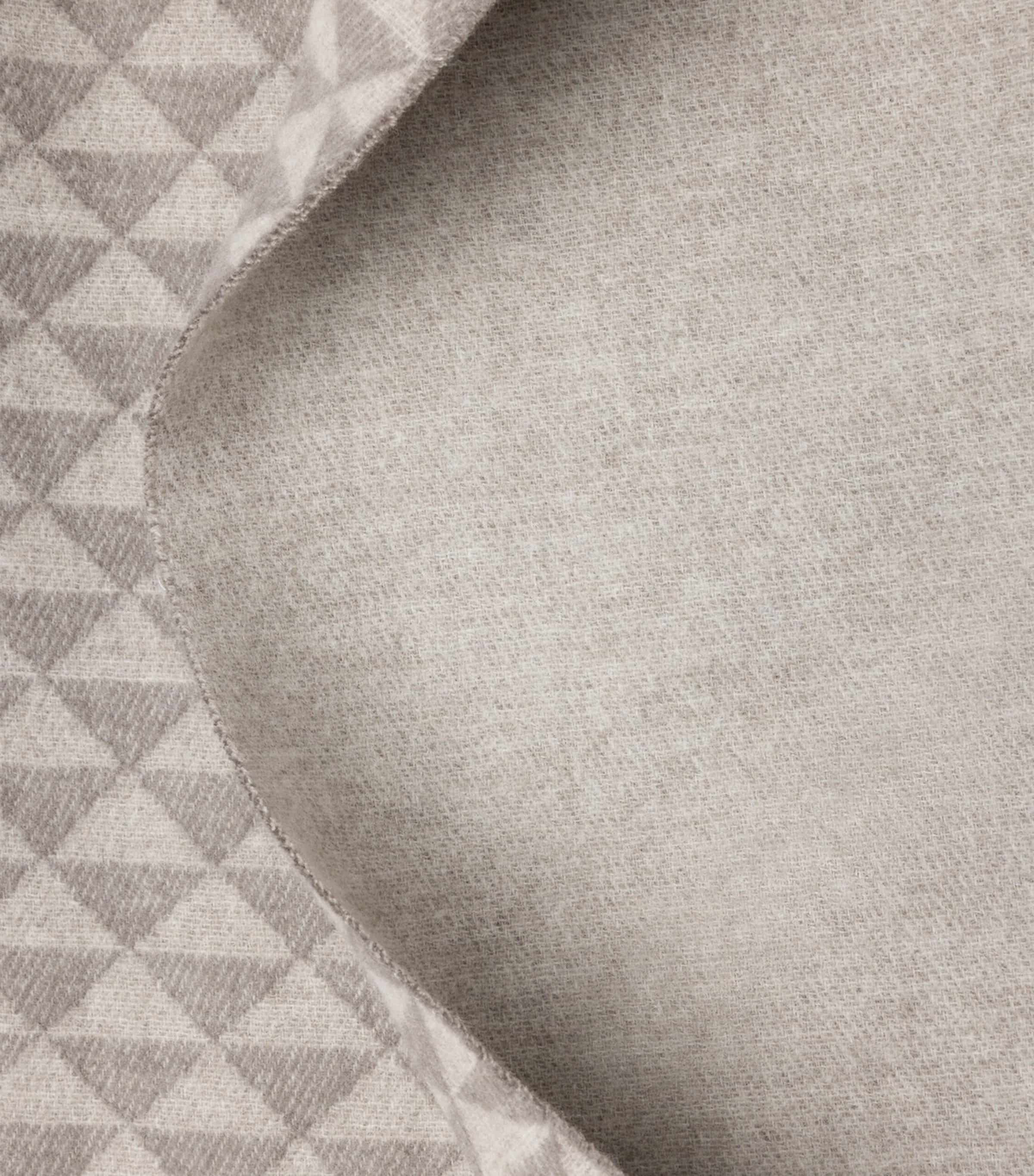 Double Wool-Cashmere Symbole Throw F0KNR Image 2