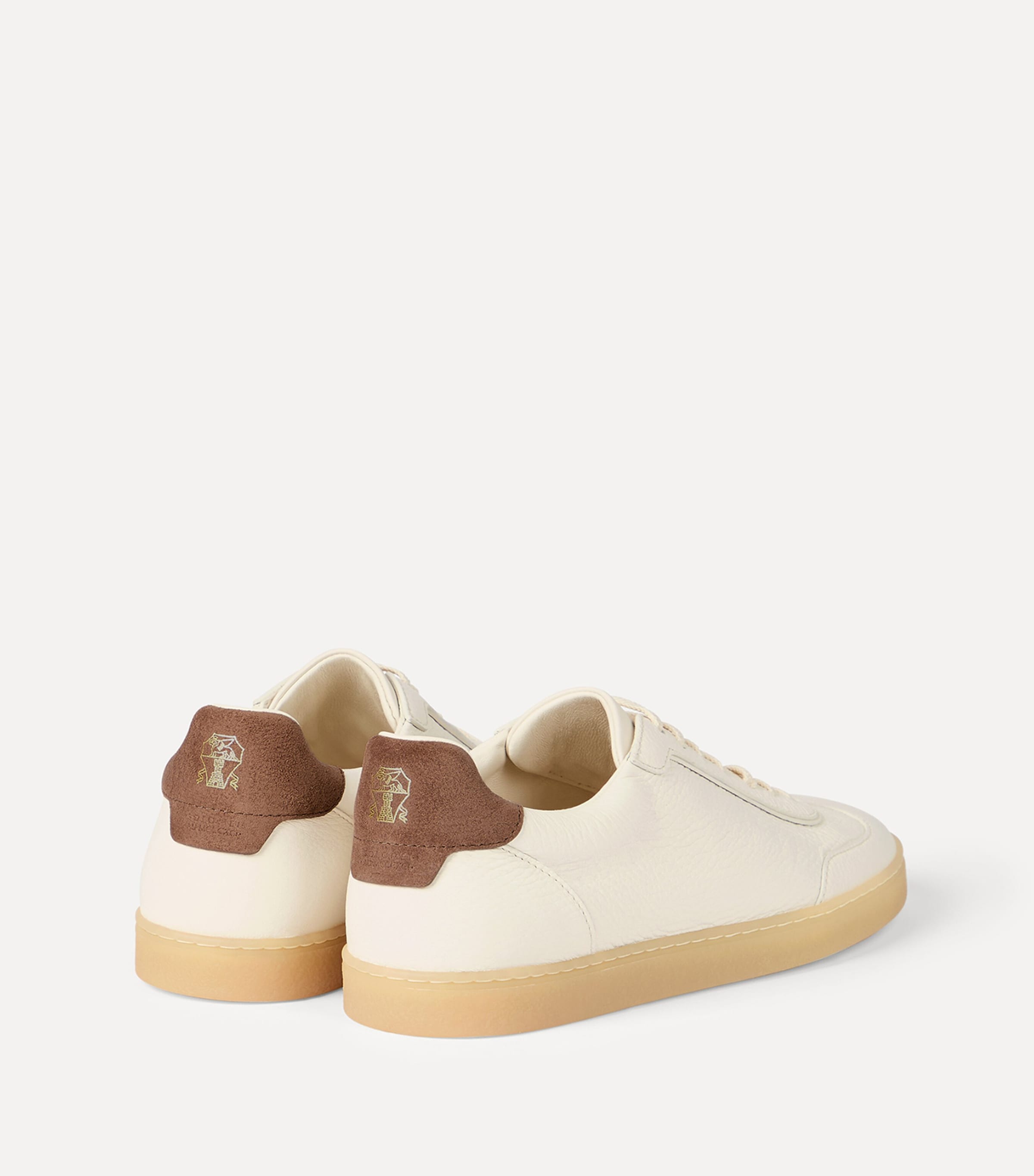Brunello Cucinelli Deerskin Low-Top Sneakers Image 5