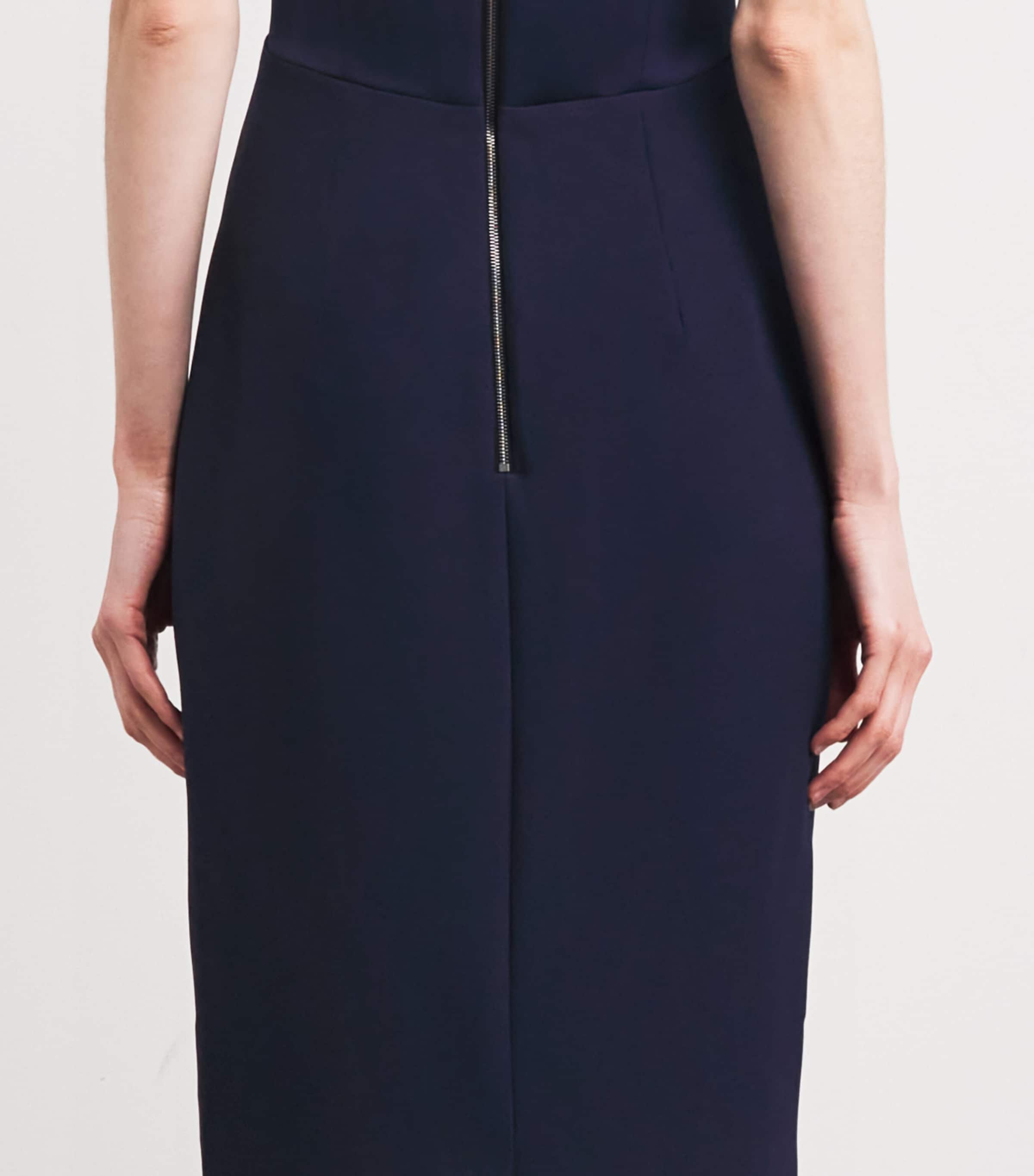 Crepe Strapless Gown MARITIME BLUE Image 6