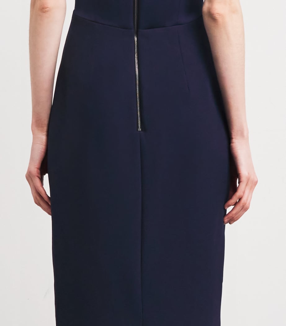 Crepe Strapless Gown MARITIME BLUE Image 6