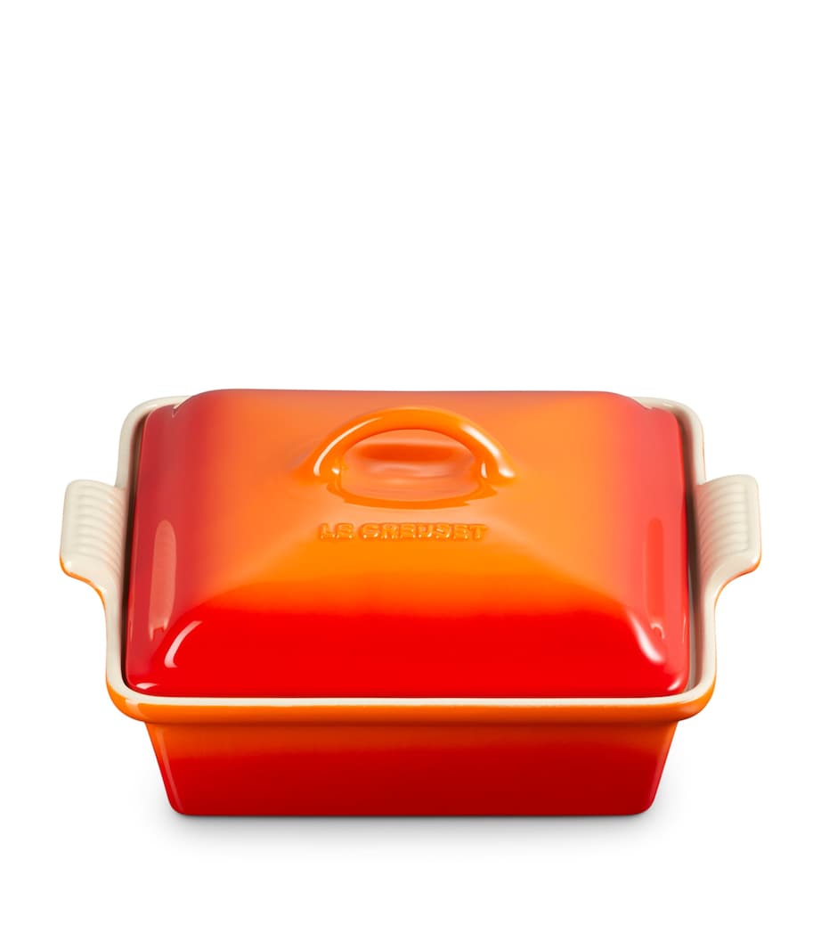 Le Creuset Stoneware Square Dish (23cm) Volcanic Image 2