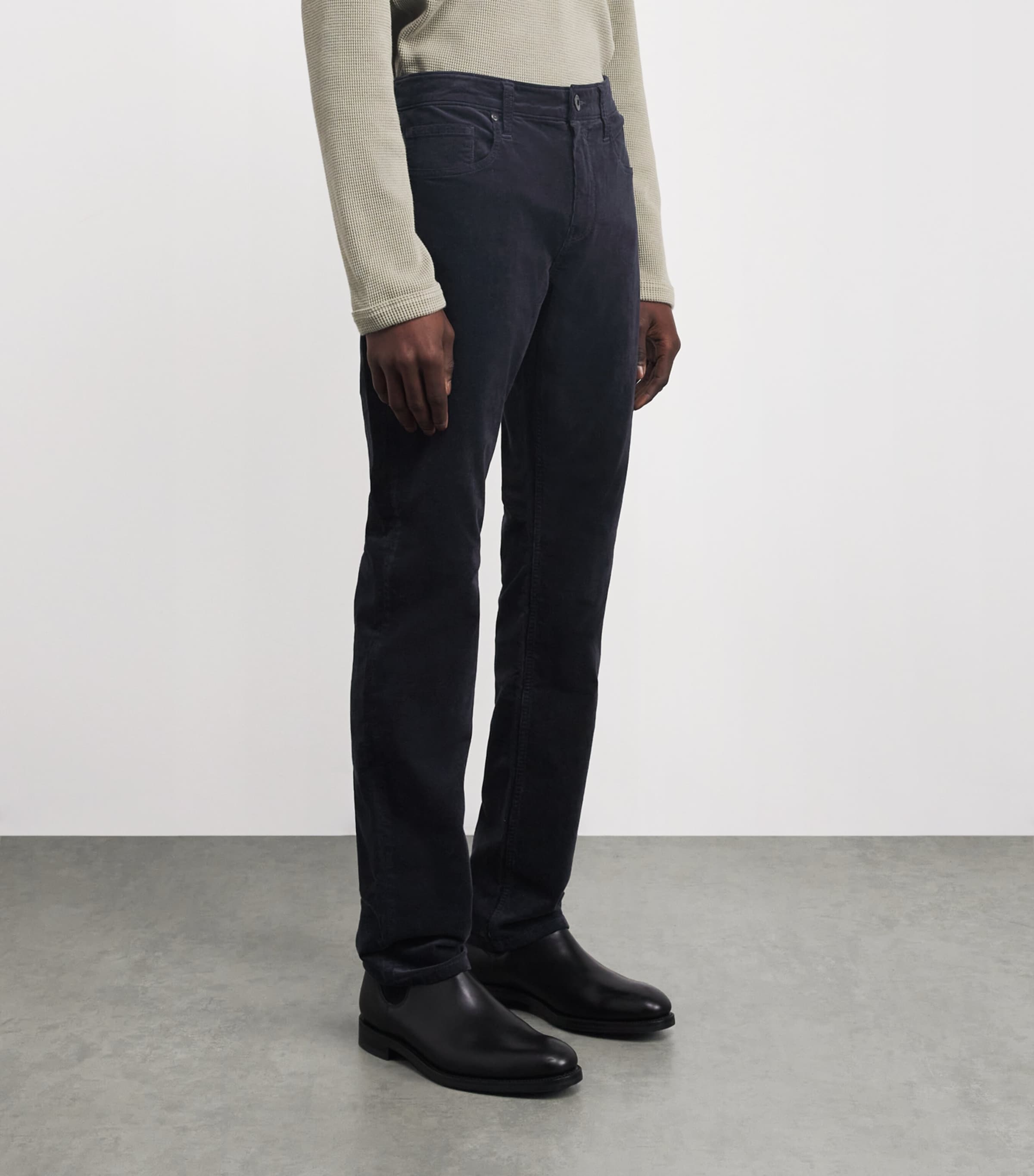 Corduroy Federal Slim-Straight Jeans DEEP ANCHOR CORDUROY Image 3