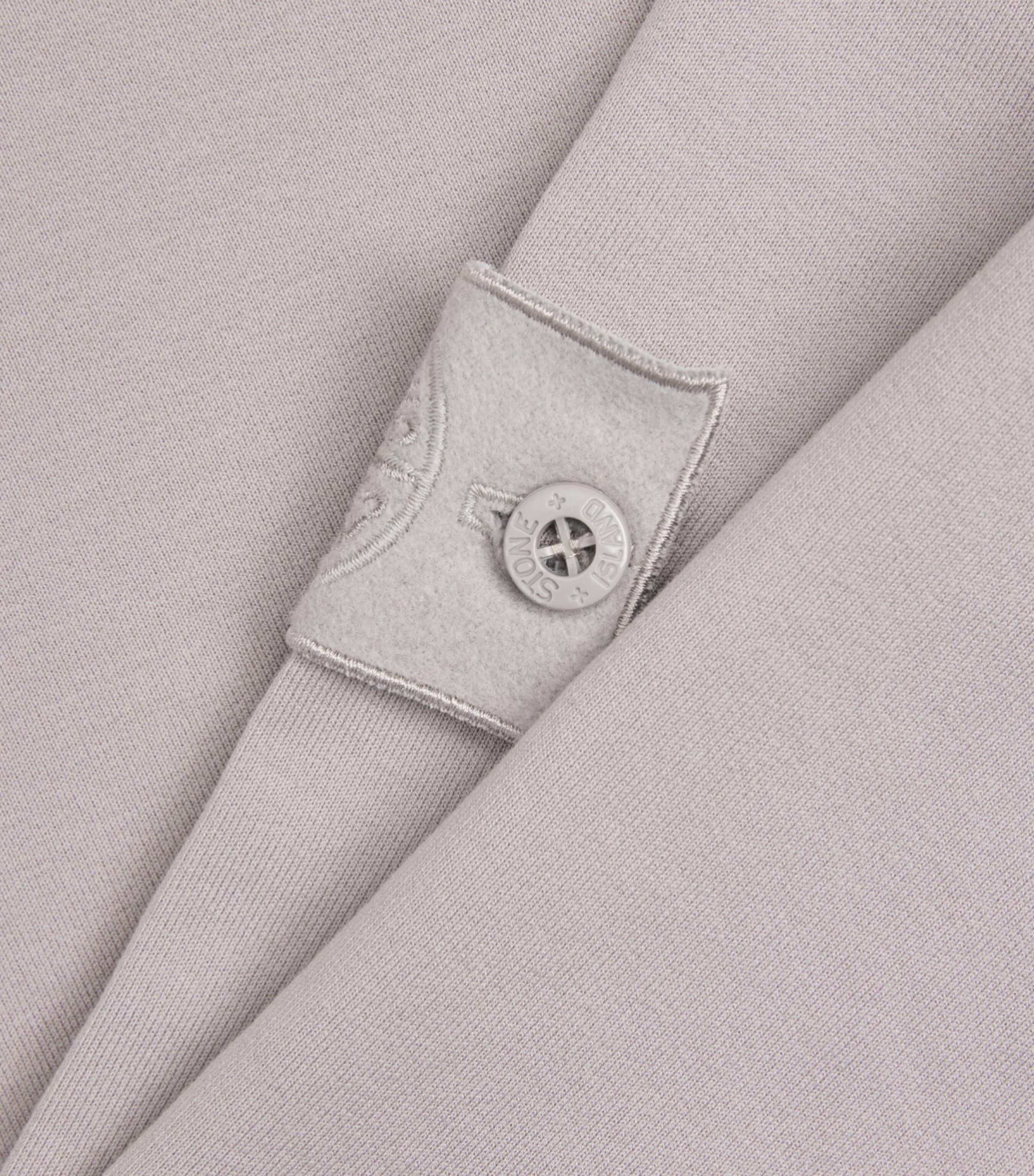 Stone Island Grey Cotton-Blend Ghost Sweatshirt | Harrods UK