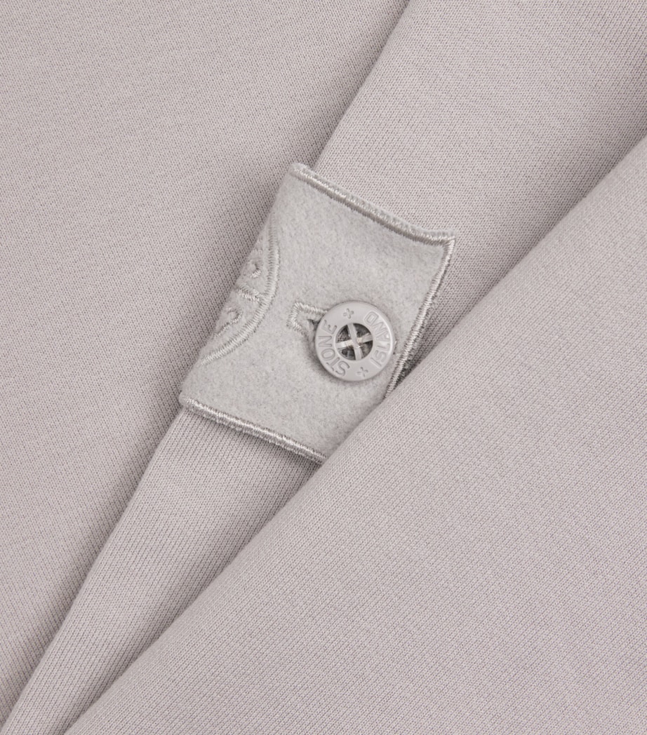 Stone Island Mens Cotton-Blend Ghost Sweatshirt Image 6