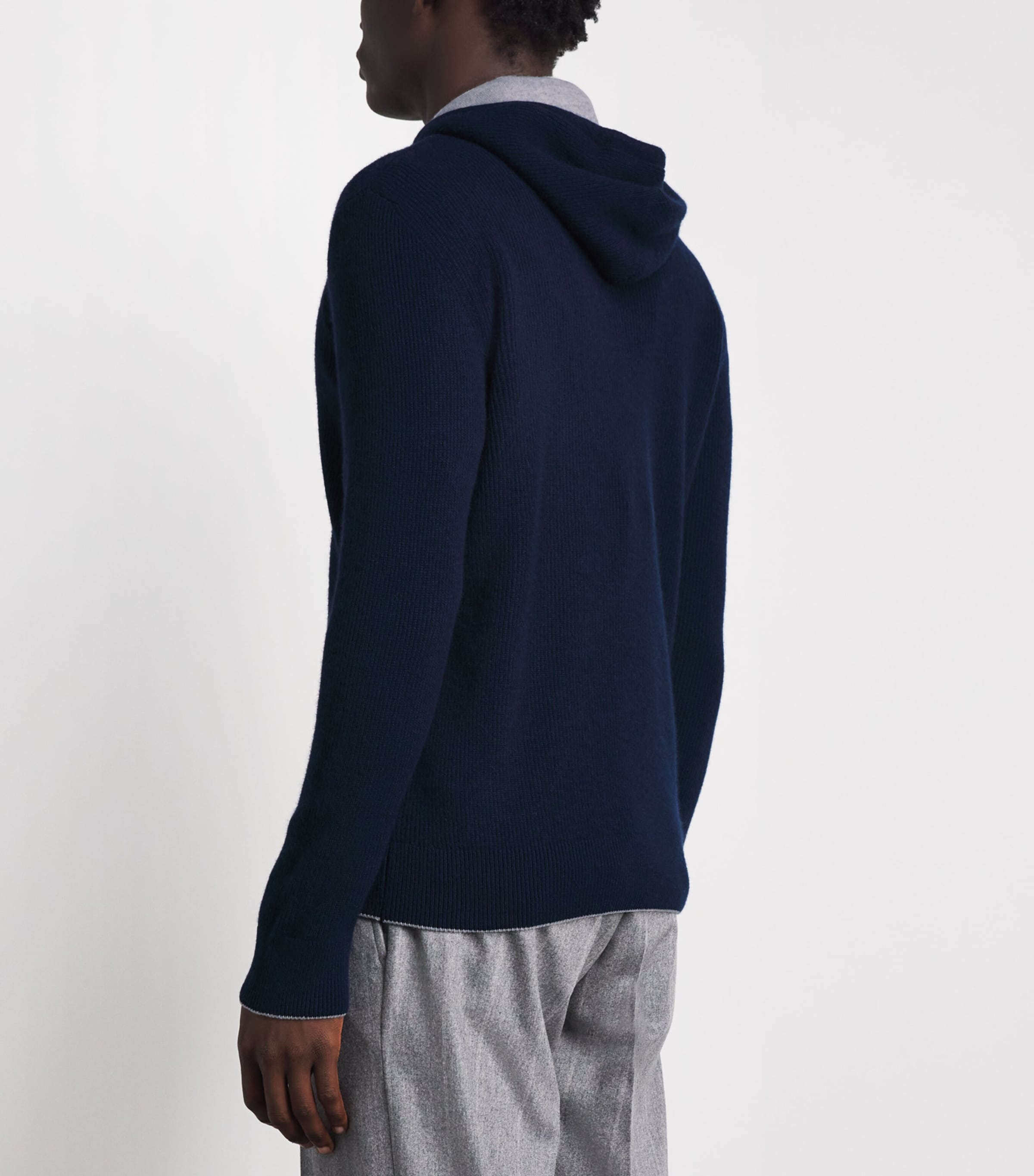 Eleventy Cashmere Zip-Up Hoodie — photo 5
