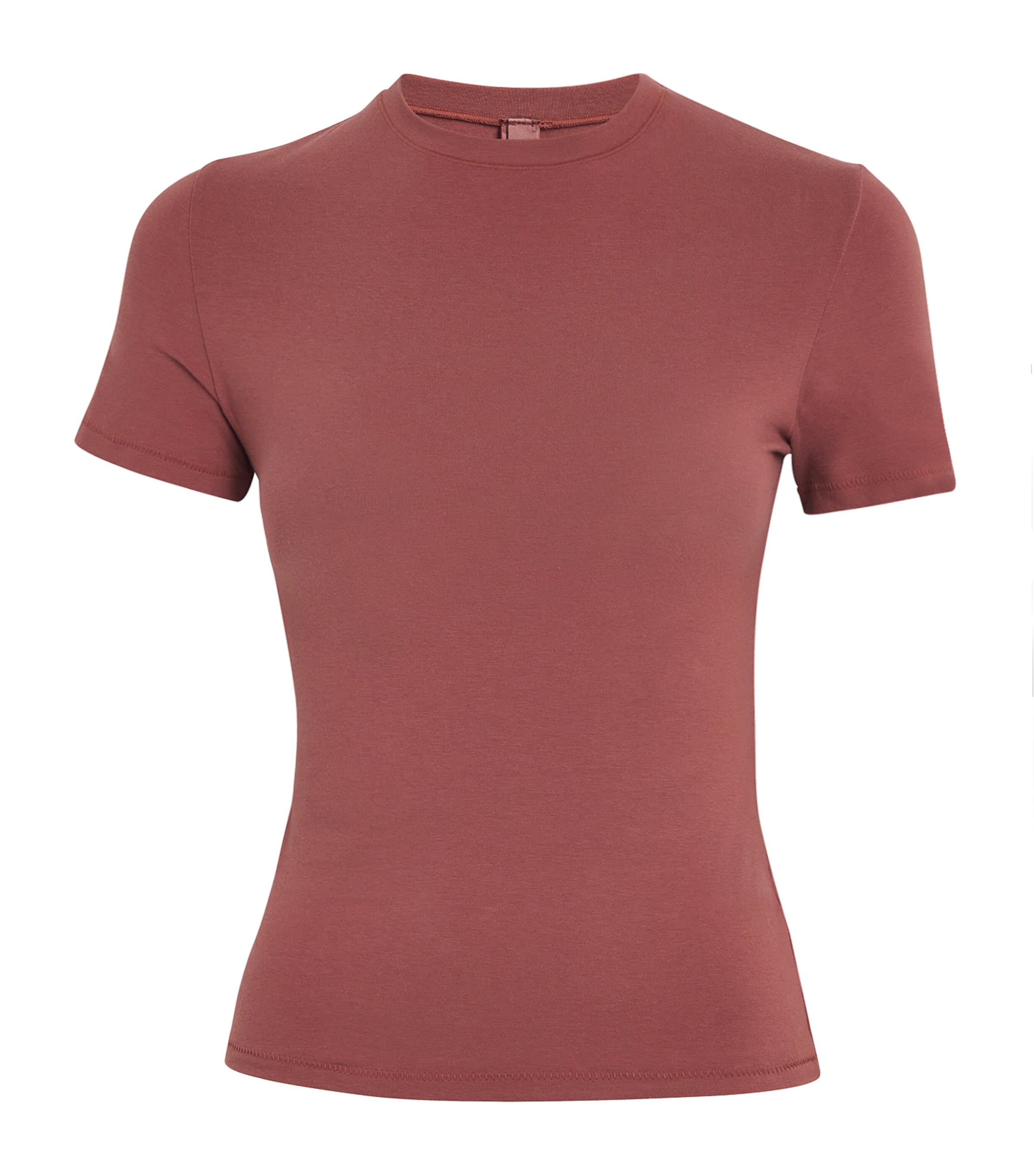 Skims Cotton Jersey T-Shirt | Women Clothing | Tops | T-Shirts | Loungewear | Lounge Bottoms | Designers | Skims | Nightwear