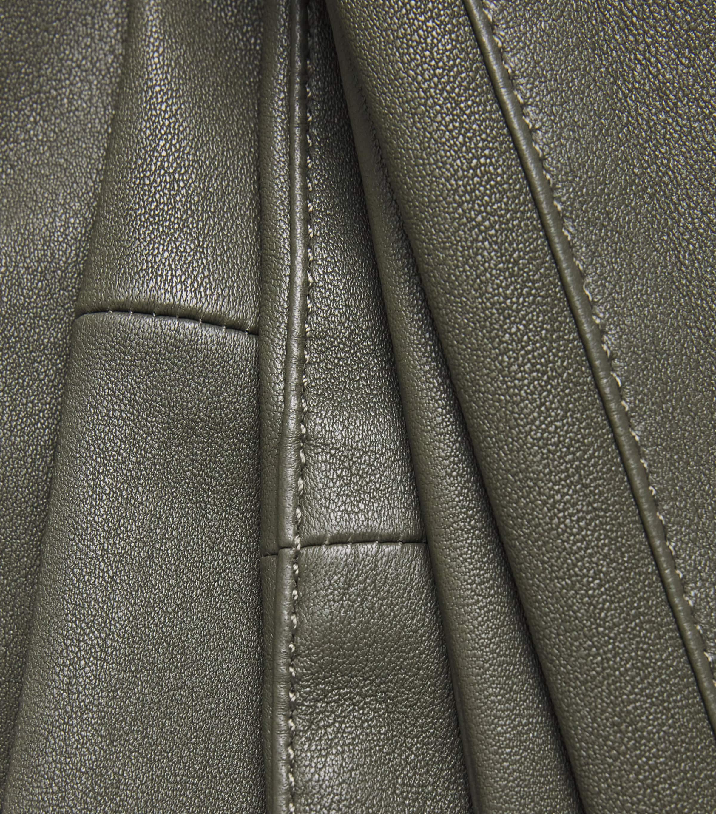 Lambskin Stretch Leggings PALM LEAF Image 5