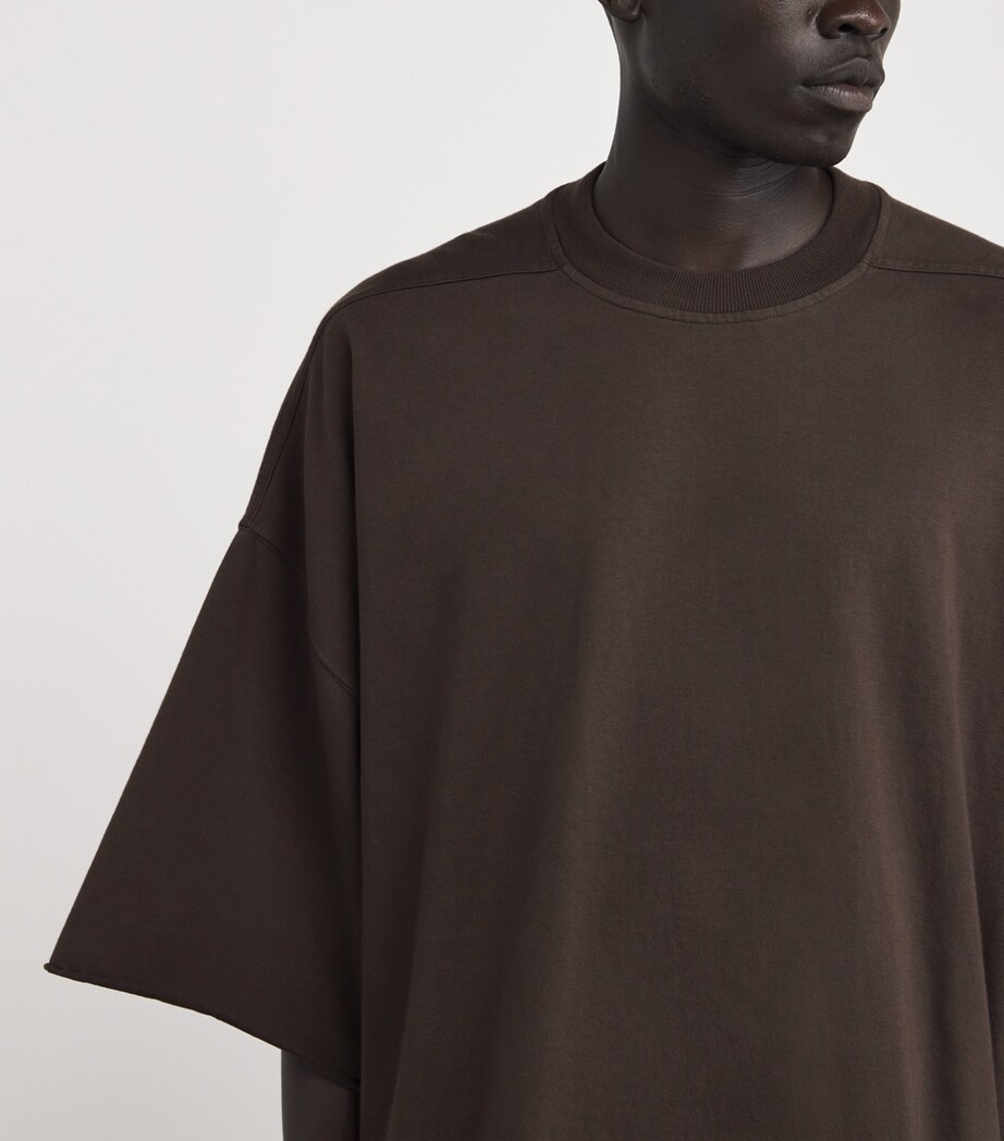 Oversized Organic Cotton Tommy T-Shirt DARK DUST/ 78 Image 6