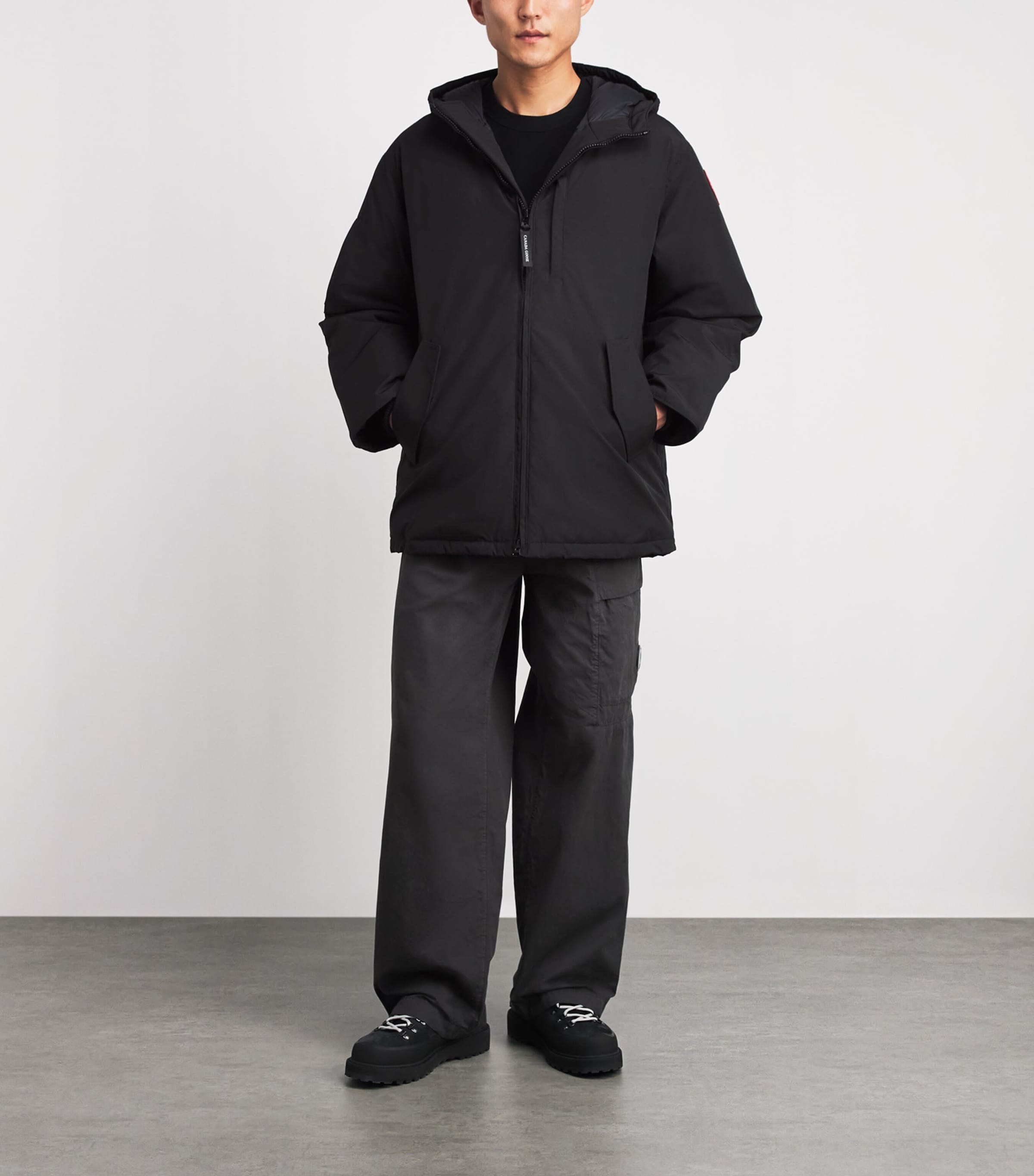 Canada Goose Mens Down Murray Parka Black Image 2
