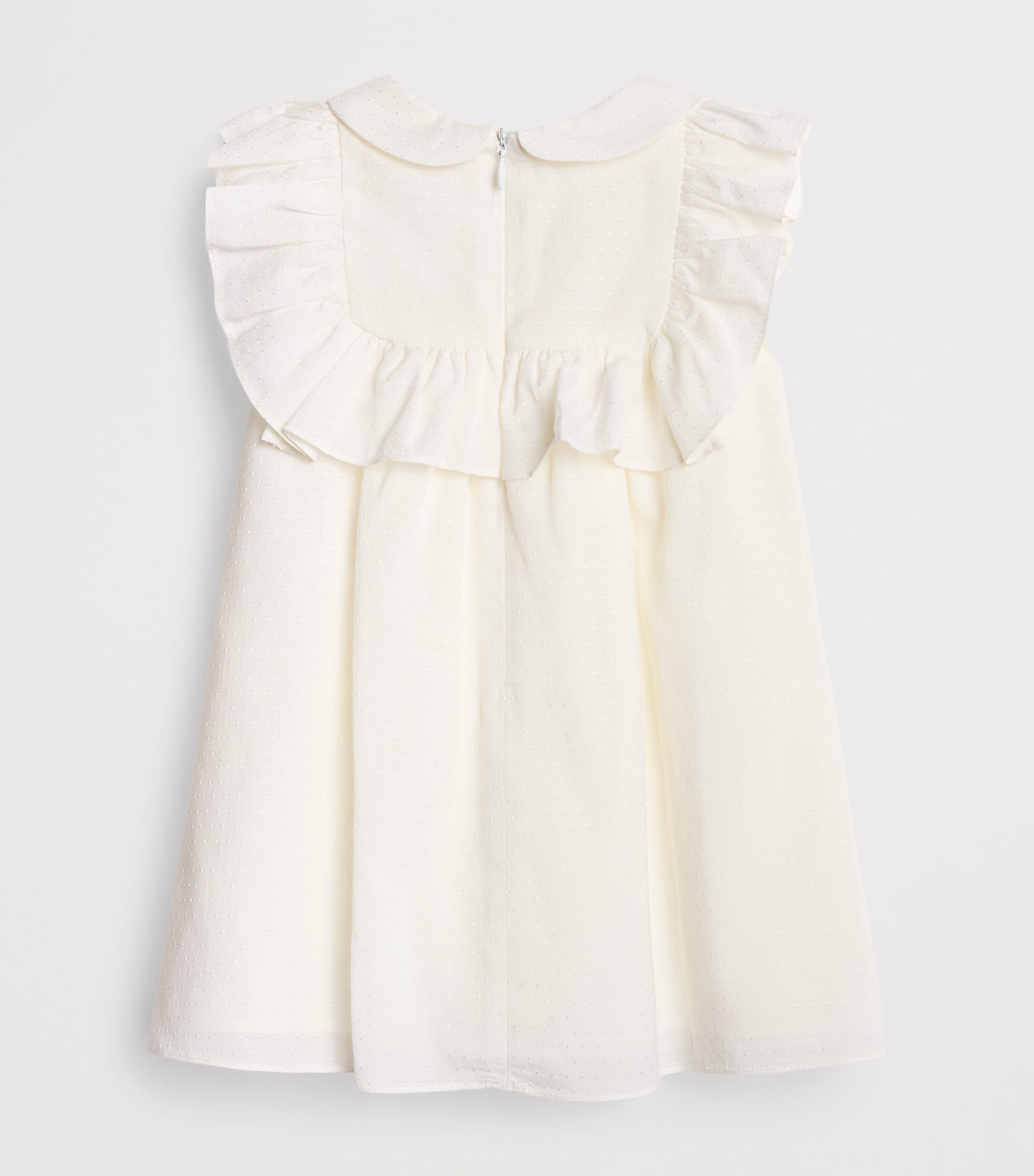 Tartine et Chocolat Cotton-Blend Ruffle-Collar Dress (3 Months-4 Years) Image 2