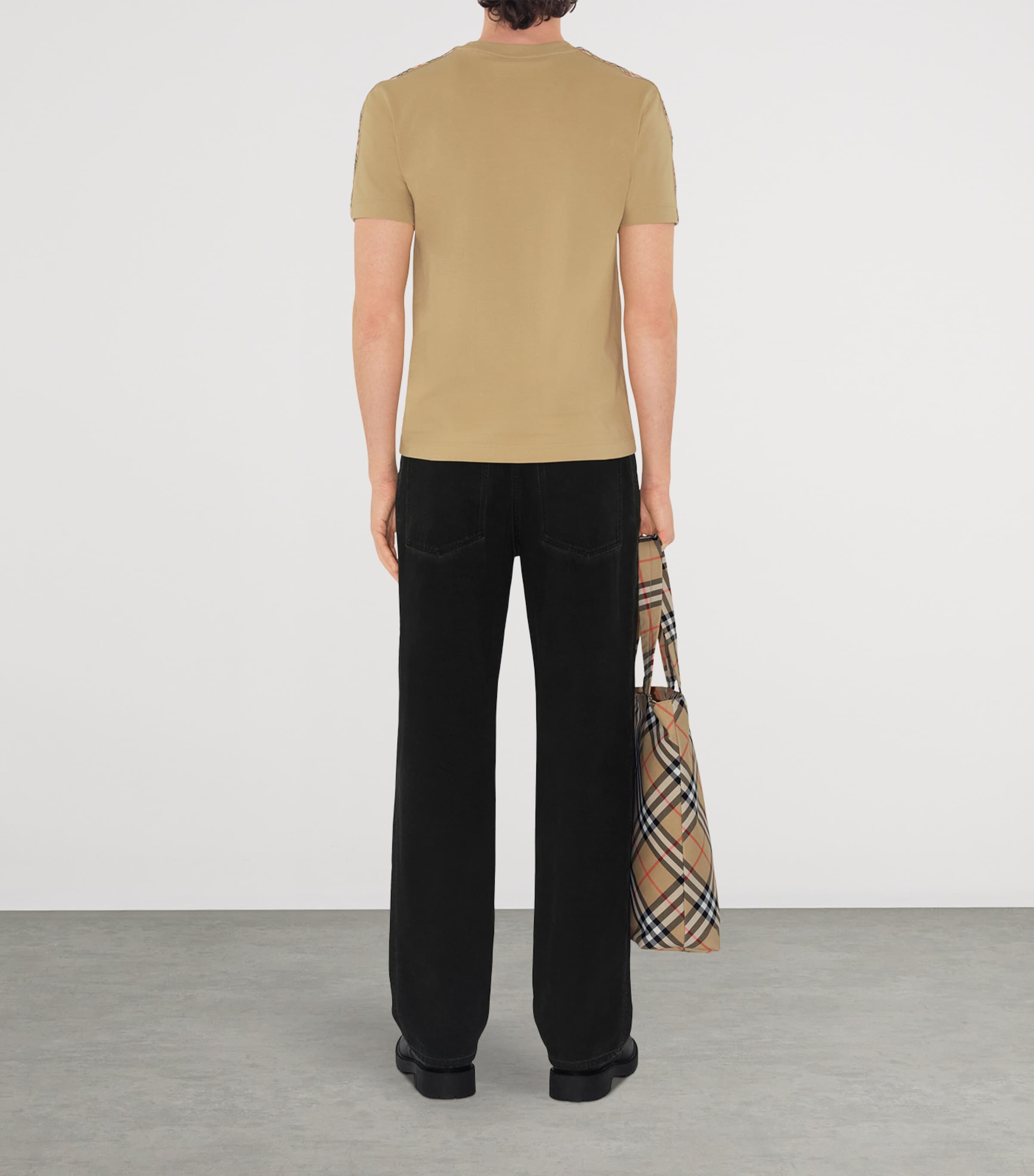 Cotton Equestrian Knight T-Shirt FLAX Image 4