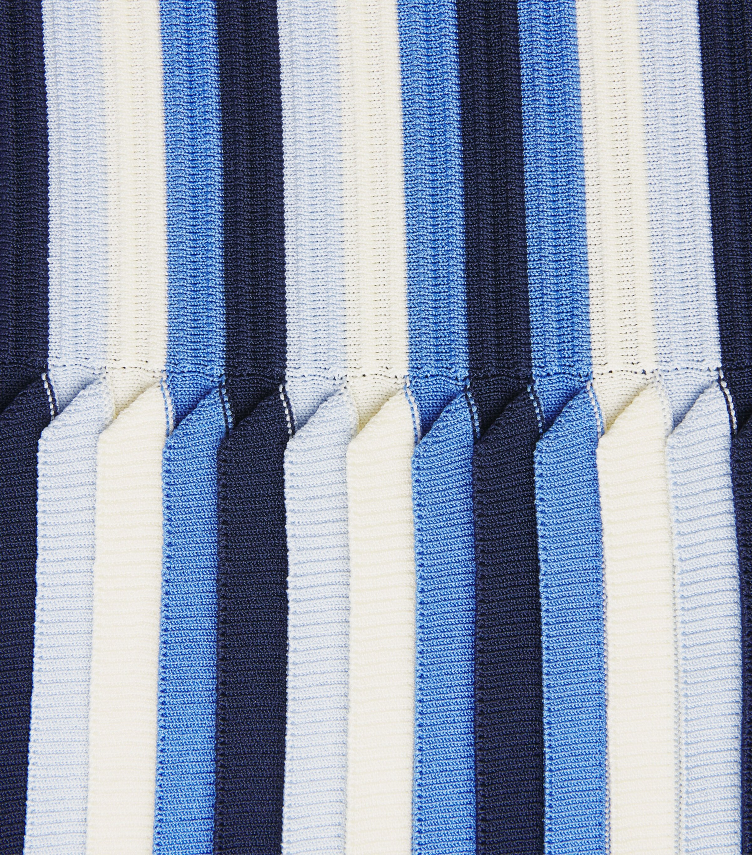 Simkhai Womens Striped Lianne Midi Dress Cerulean Multi Image 6