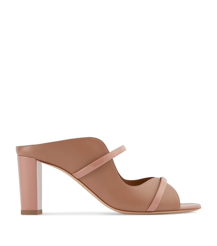 Leather Norah Heeled Sandals 70 BLUSH Image 1