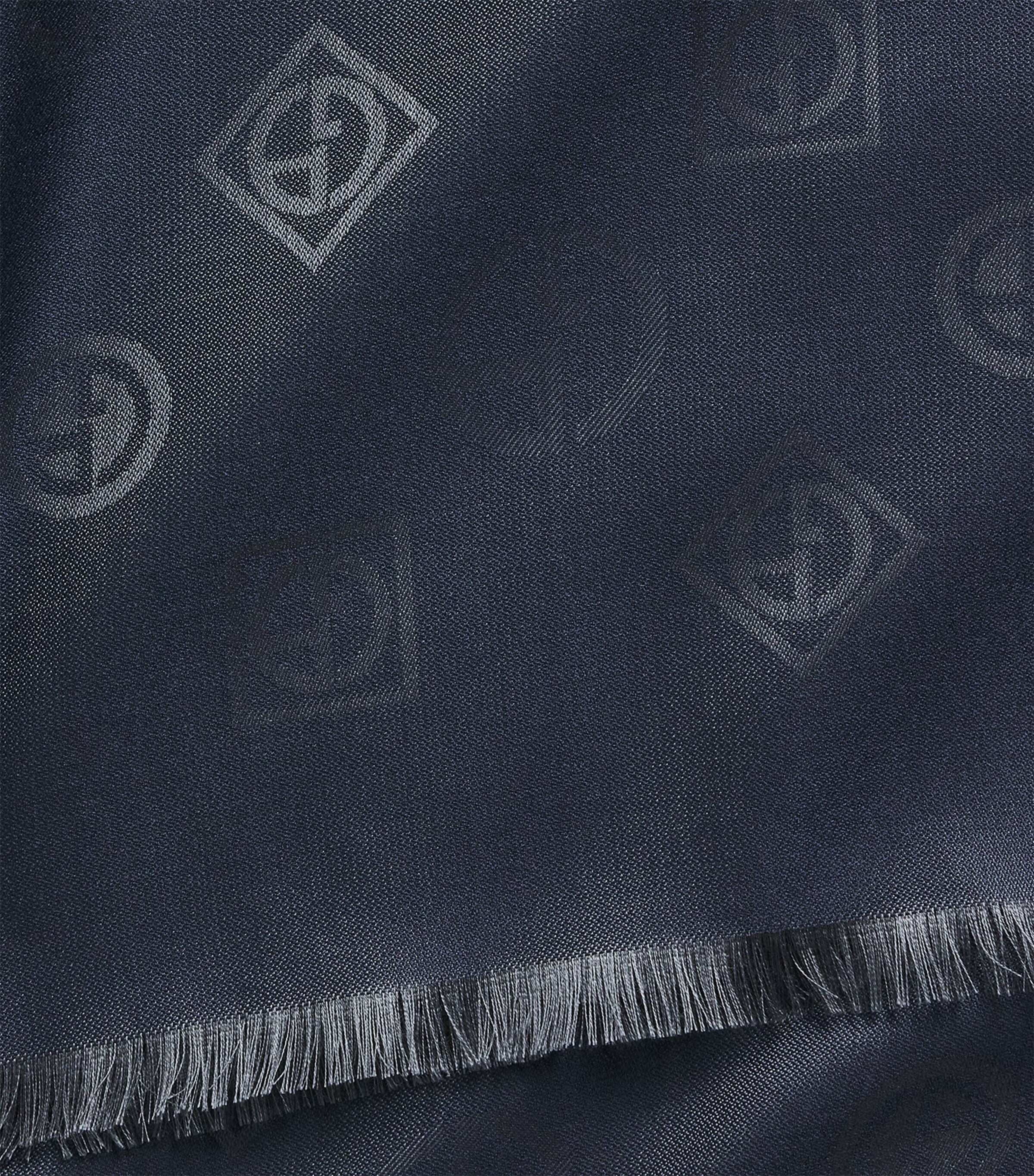 Silk Jacquard Stole Scarf FB161 Image 4