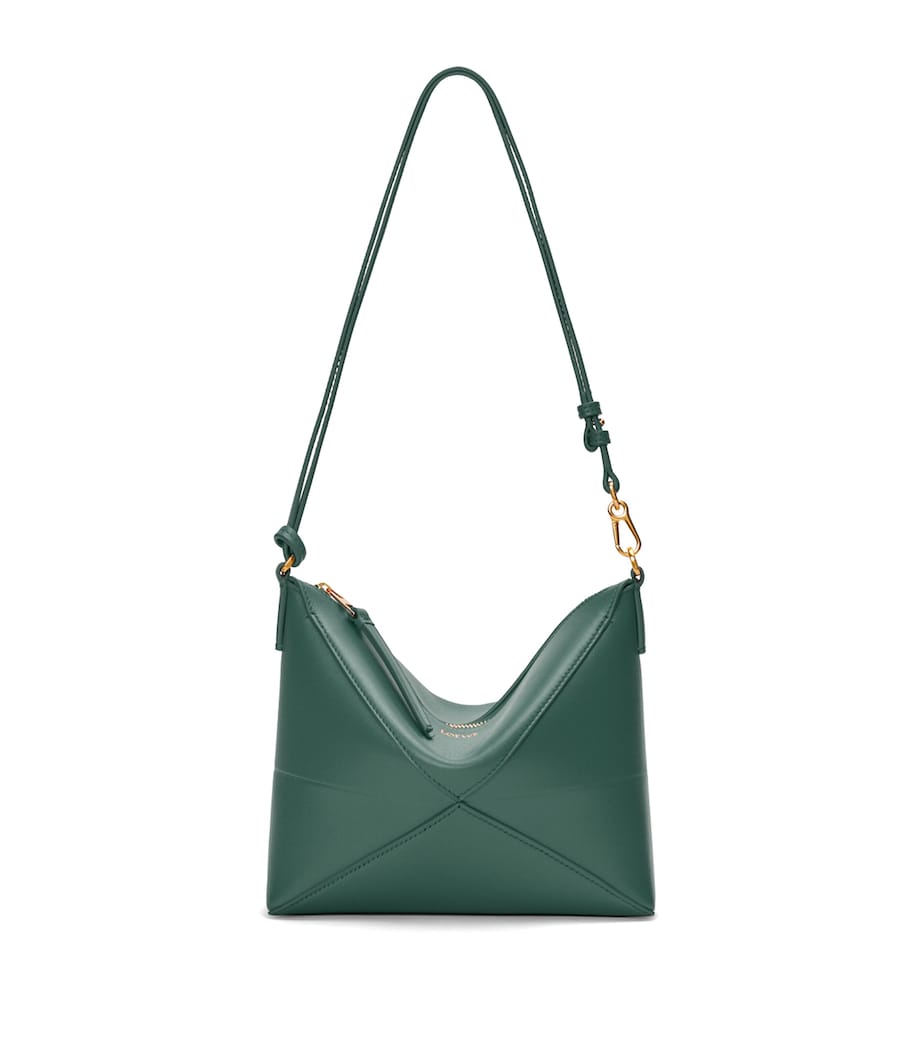 LOEWE Leather Puzzle Pouch Bag Vetiver Image 1