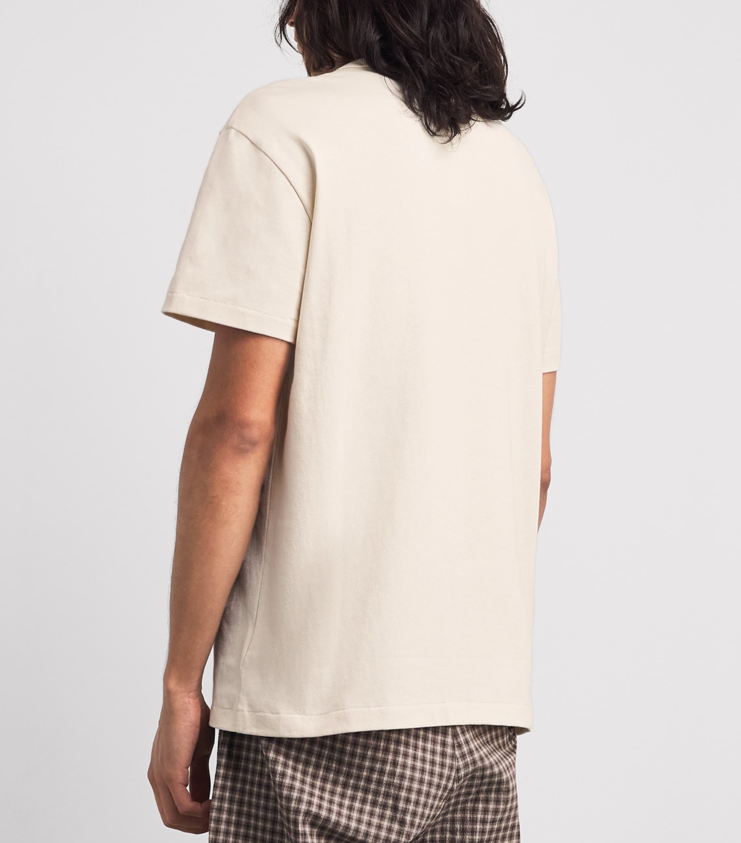 Polo Ralph Lauren Beige Cotton Crest T-Shirt | Harrods US