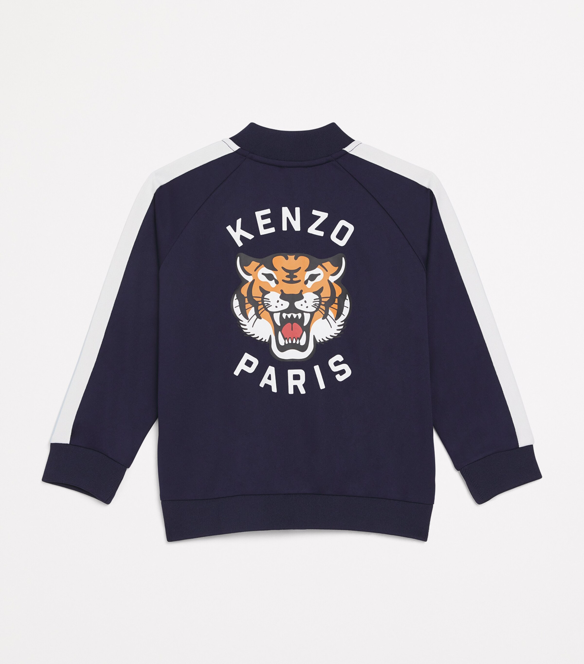 Kenzo Kids Striped Track Jacket (2-14 Years) Navy Image 2