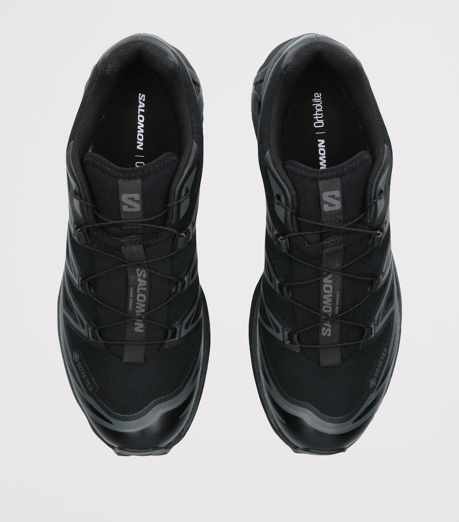Salomon Mens XT-6 Gore-Tex Sneakers Black Image 4