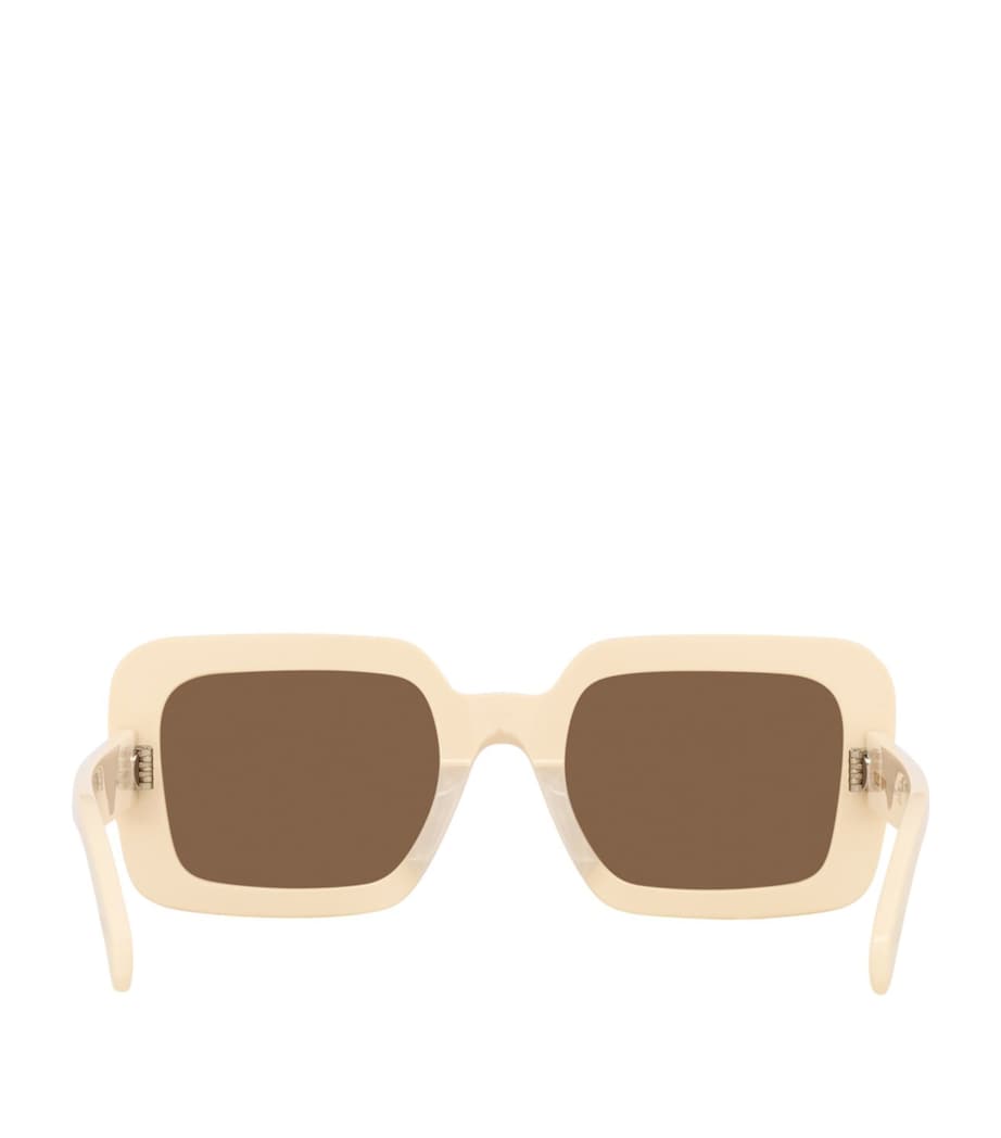 Oversized Square Triomphe Sunglasses 3100D1 Image 4