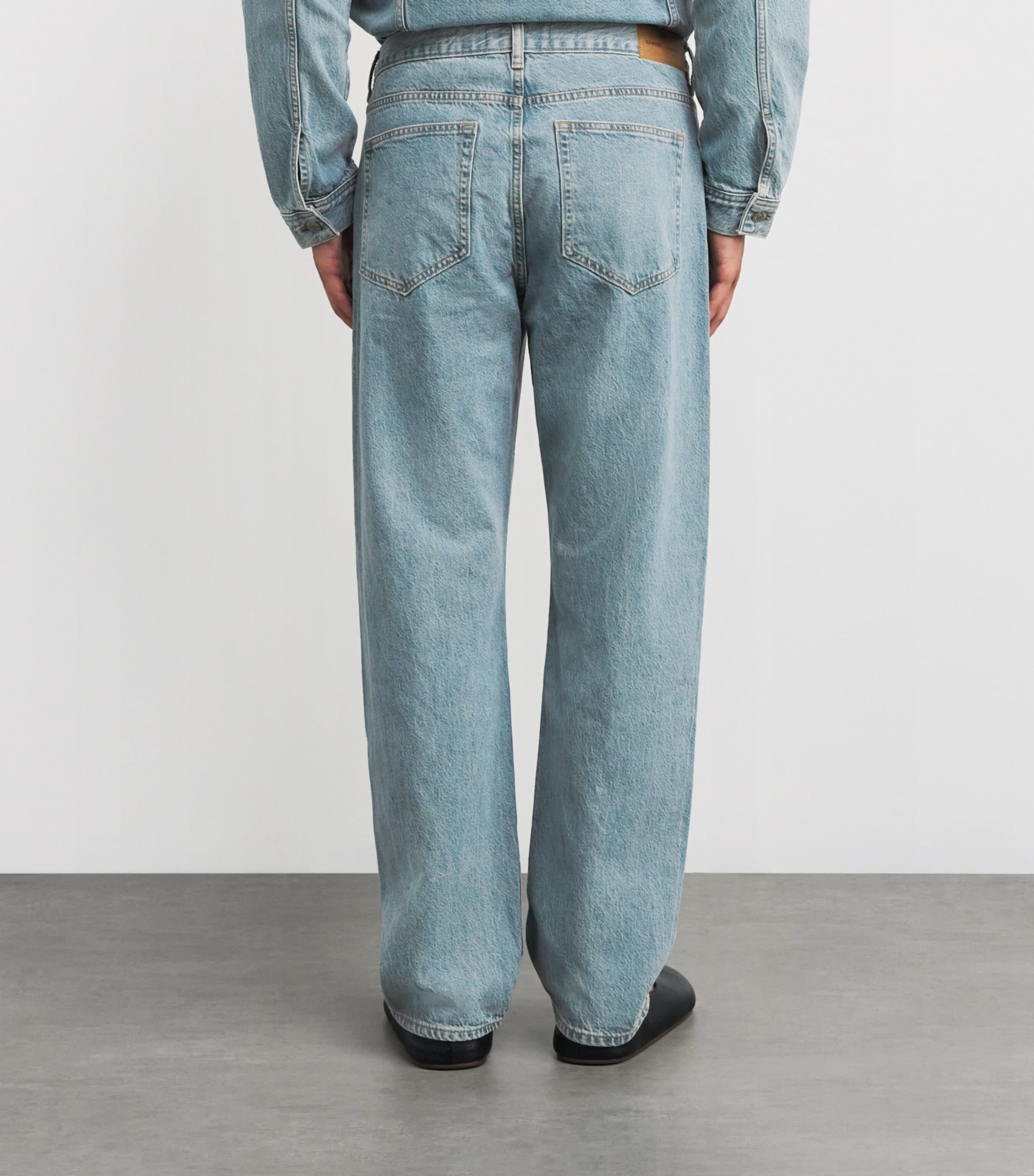 Saeddie Straight Jeans CARIB BLU CLR002159 Image 4