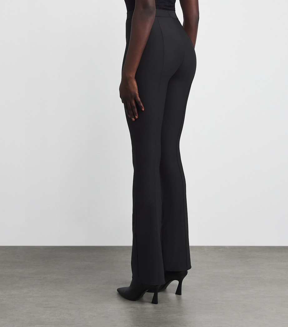 High-Waisted Flared Leggings ONYX Image 4