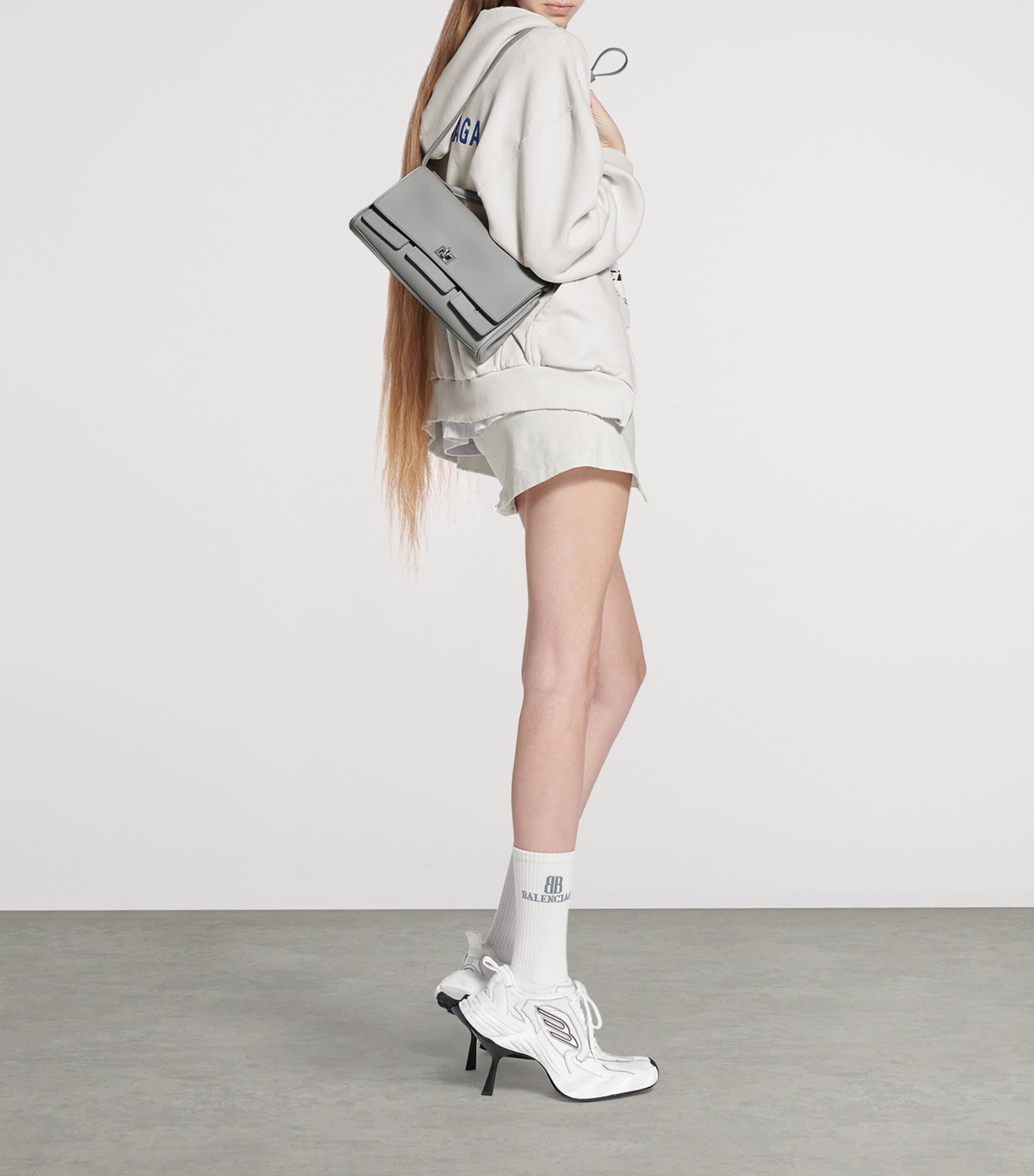 Small Calfskin Bel Air Clutch Bag 1142 Image 7