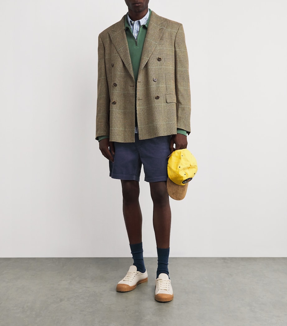 Corduroy Prepster Shorts NAVY Image 2