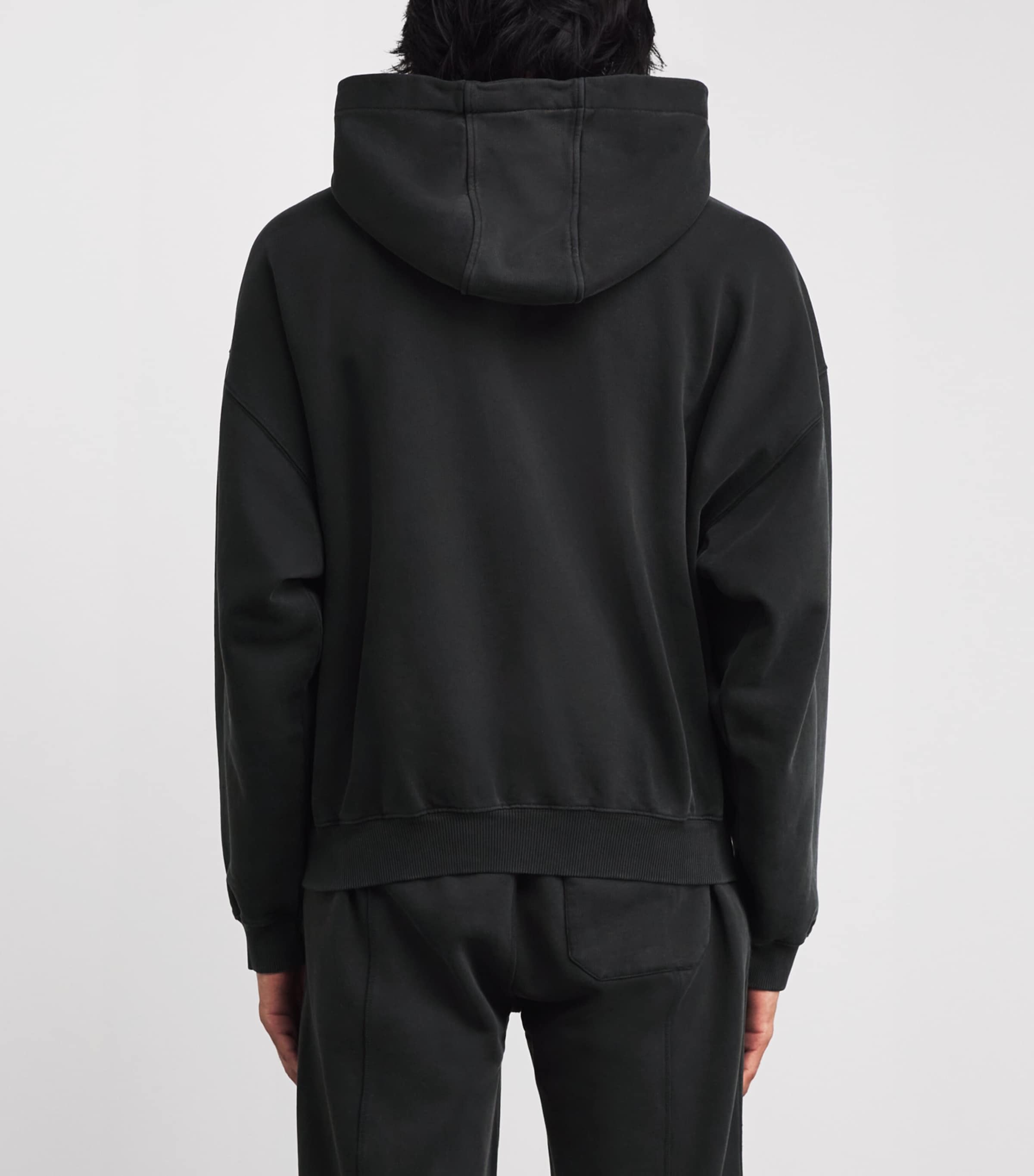 Cotton Mini Logo Sweatpants VINTAGE BLACK 001 Image 4