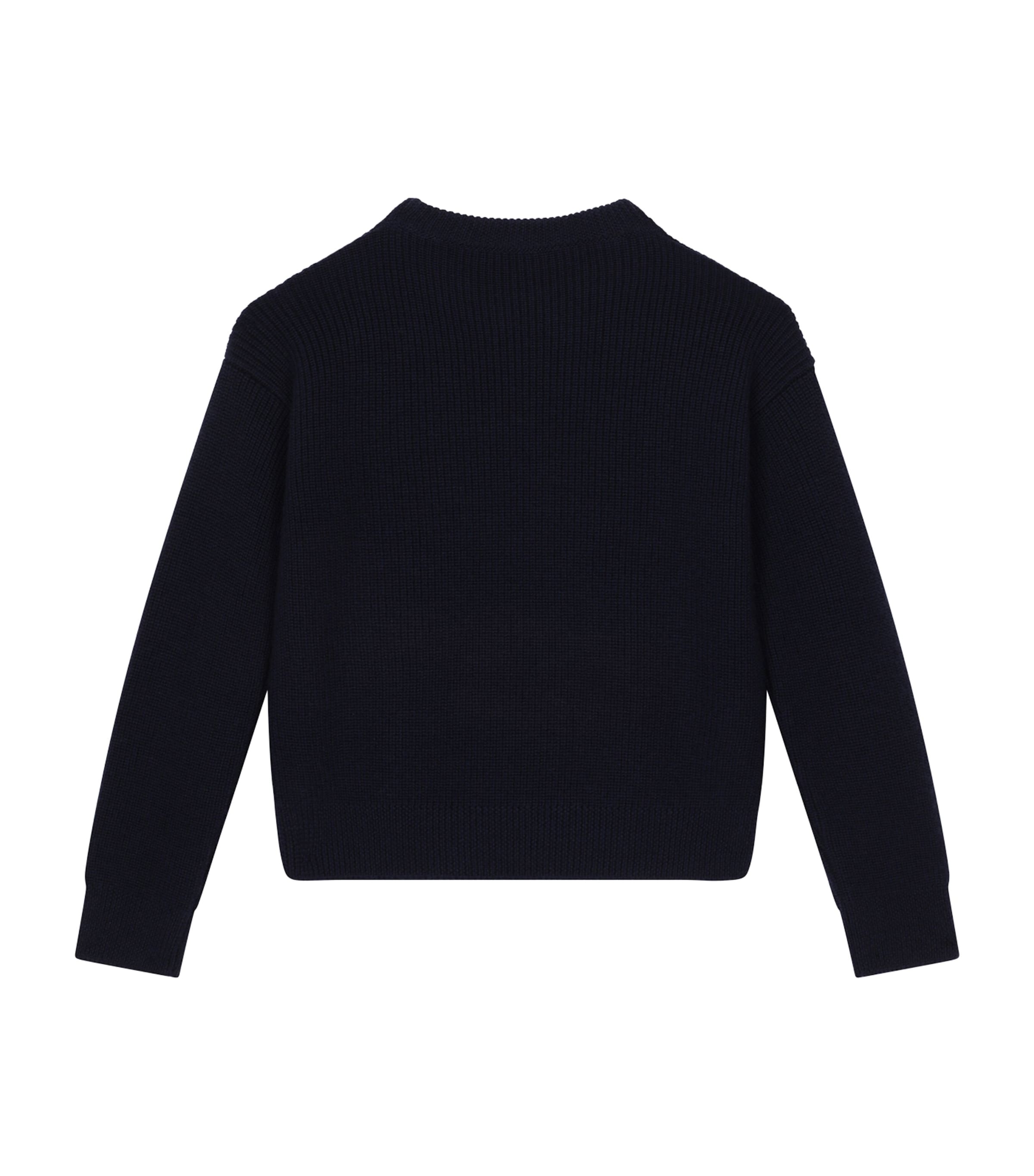 Dolce&Gabbana Kids Virgin Wool Logo Sweater (2-6 Years) Combined Image 2