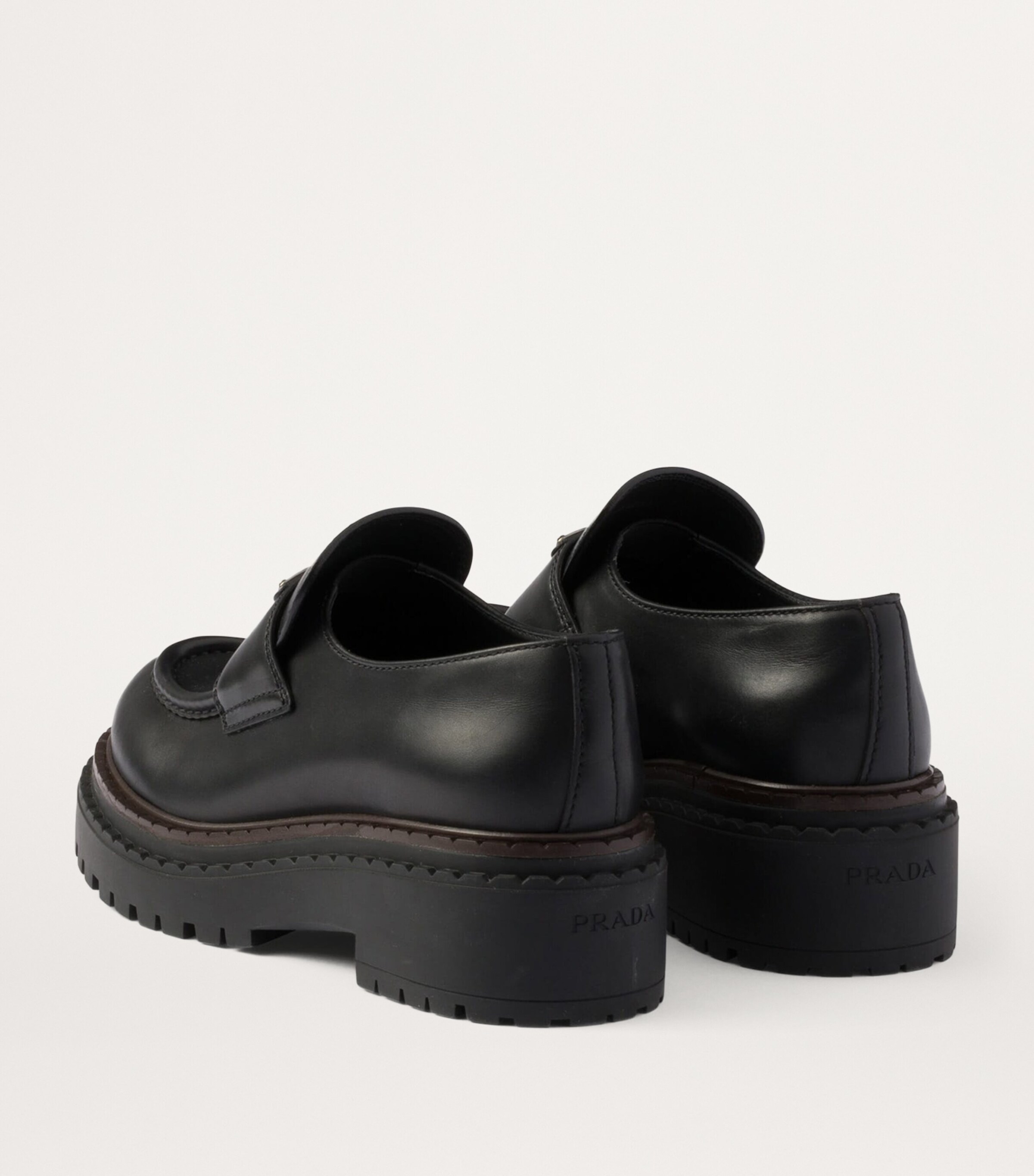 Prada Leather Loafers 55 Image 4