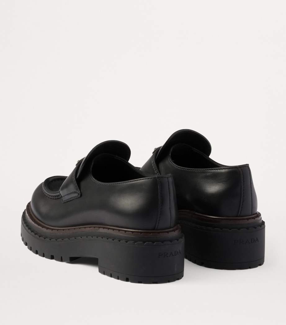 Prada Leather Loafers 55 Image 4