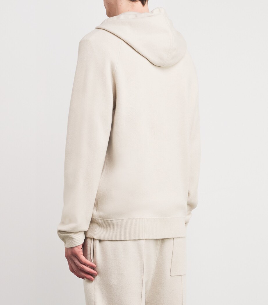 PAIGE Mens Jersey Cassano Hoodie Silver Drop Image 4