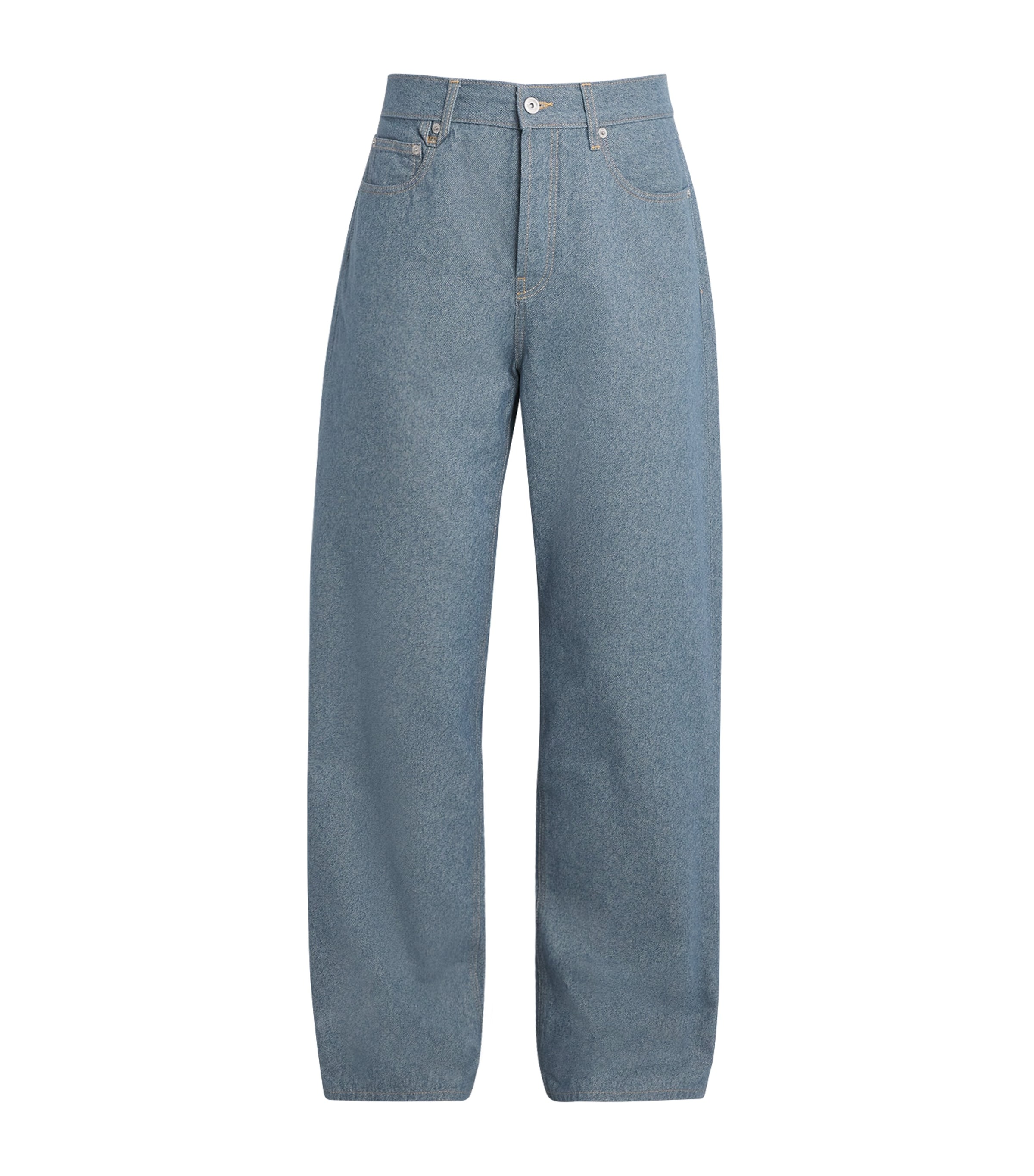 Jacquemus Straight Jeans In Blue