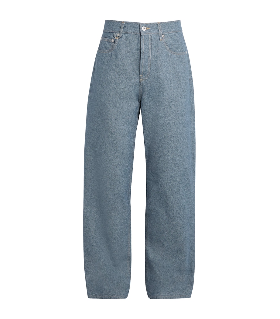Straight Jeans 330-BLUE Image 1