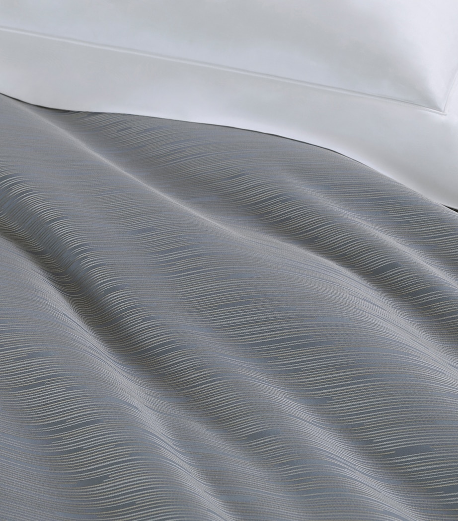 Frette Stardust Jacquard Standard Pillowcase (50cm x 80cm) Dusty Grey/go Image 3
