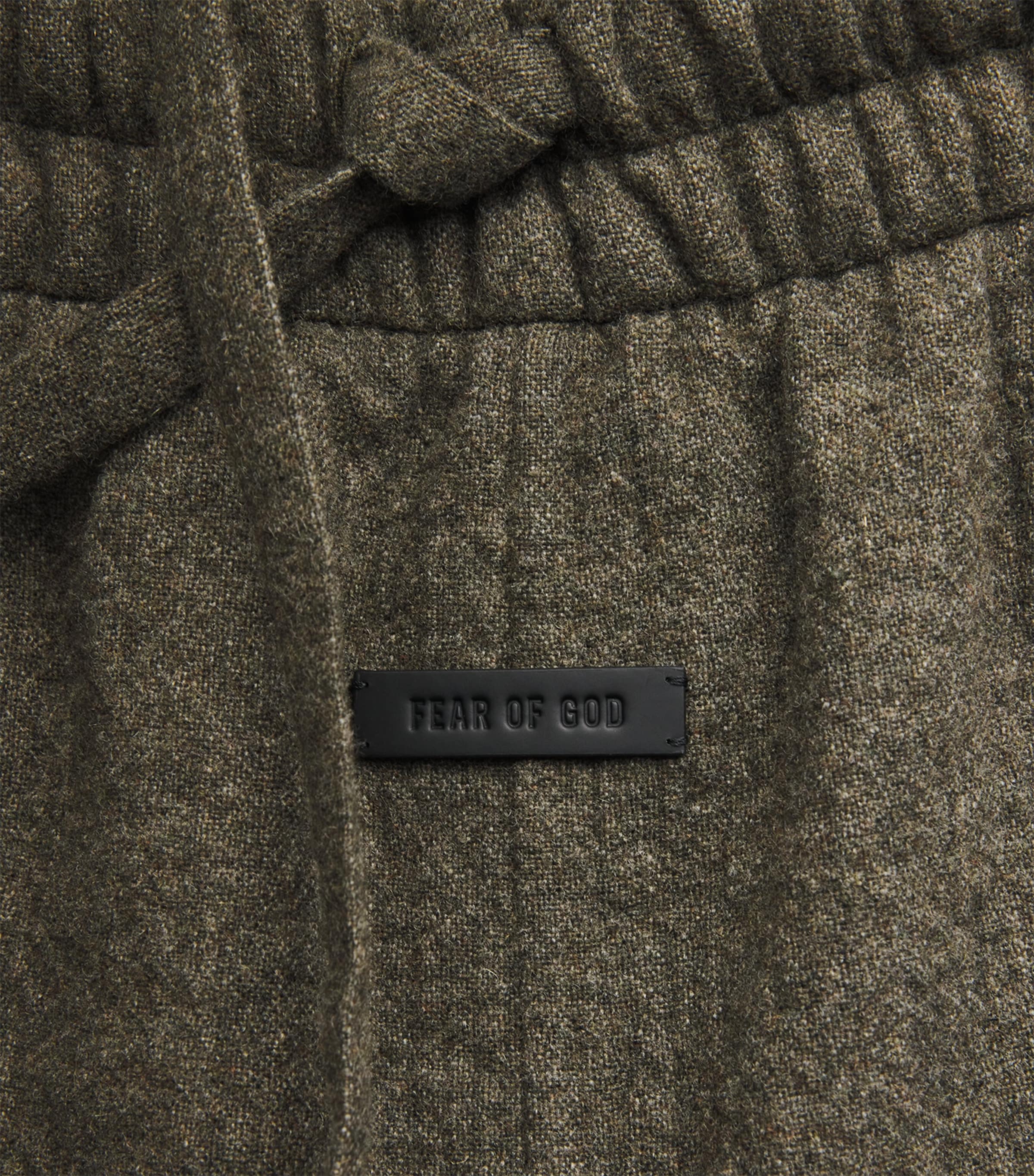 Wool-Blend Forum Trousers OFF BLACK Image 5