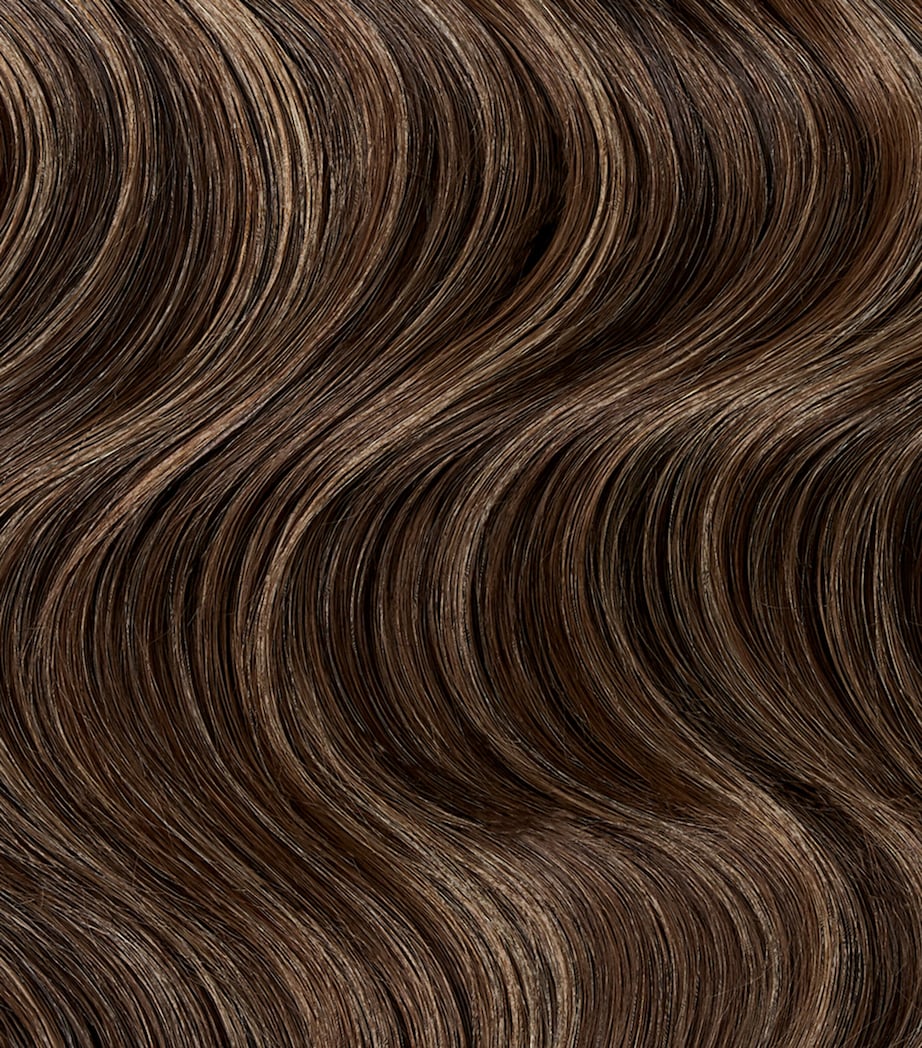 Beauty Works x Huda BARELY THERE Mix & Match Volumiser Clip-In Hair Extensions (18") SPICED OUD Image 2