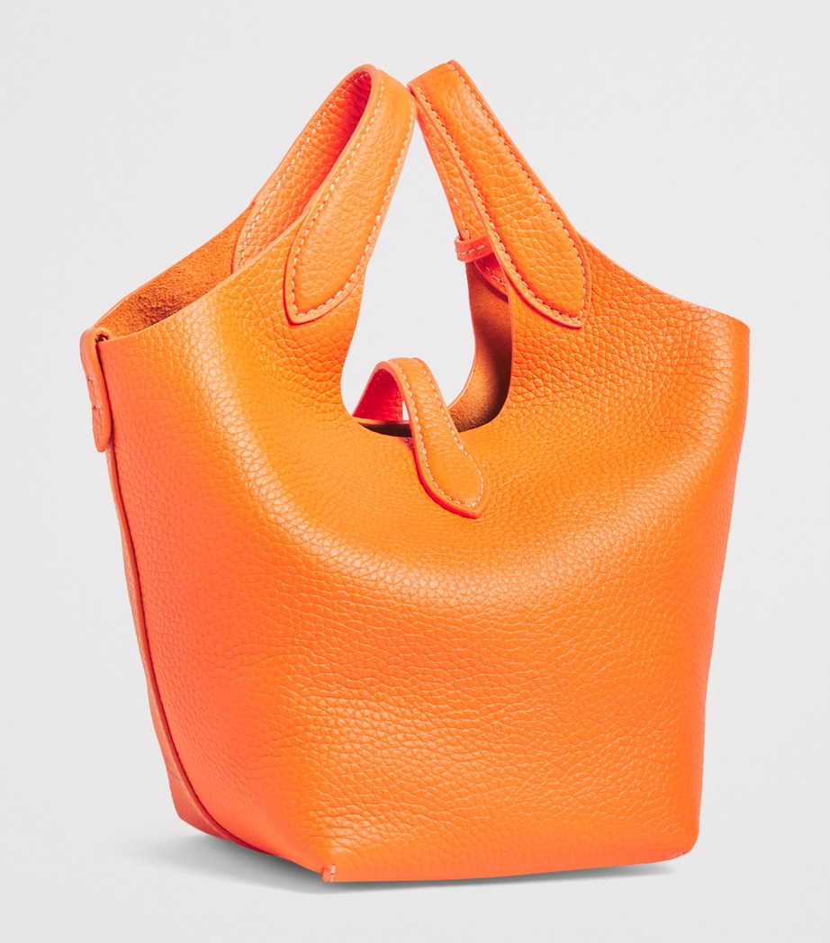 Polo Ralph Lauren Small Leather Polo Play Cross-Body Bag Orange Peel Image 3