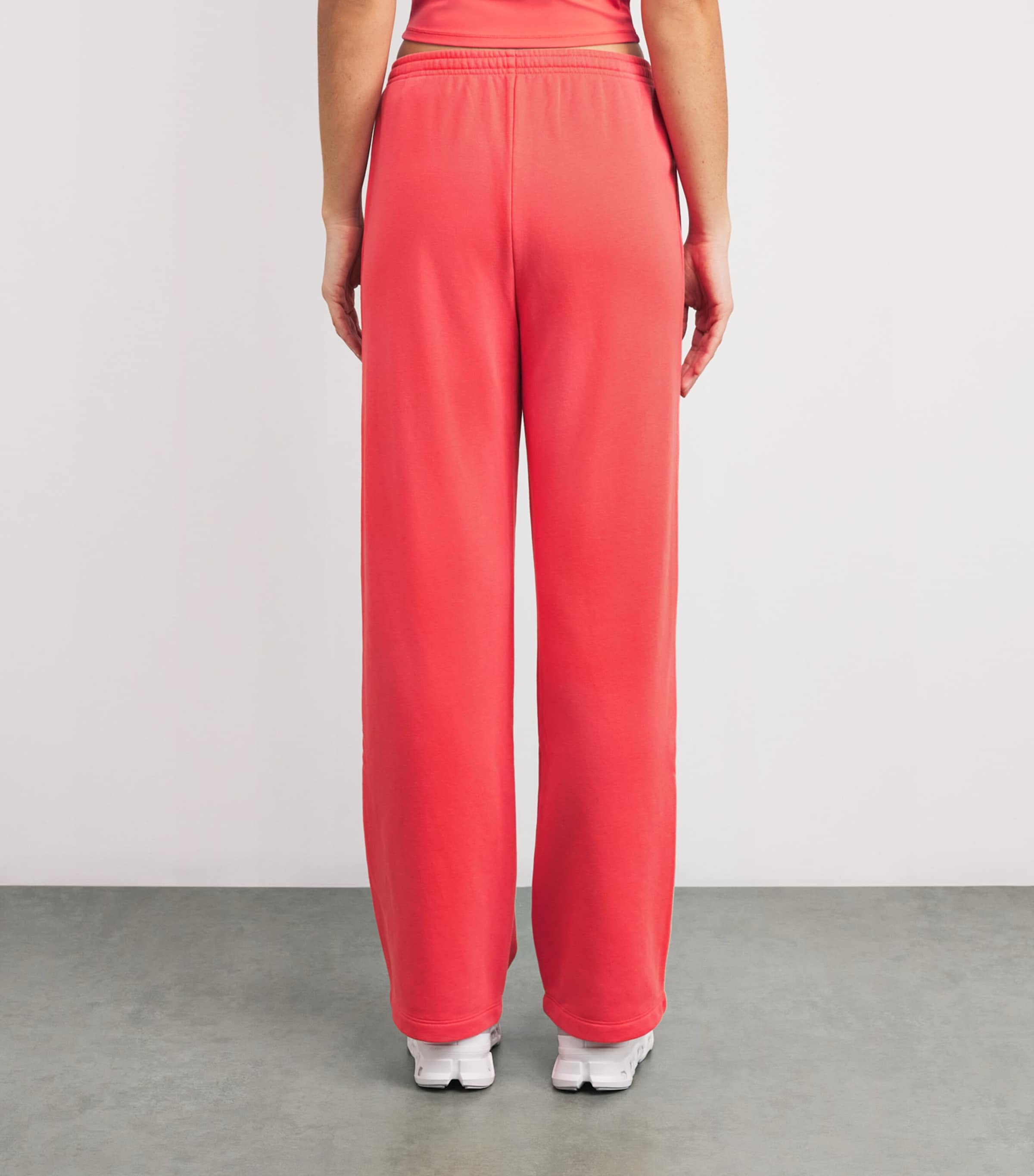 Cotton-Blend Sedona Straight Sweatpants BCR BRIGHT CORAL Image 4
