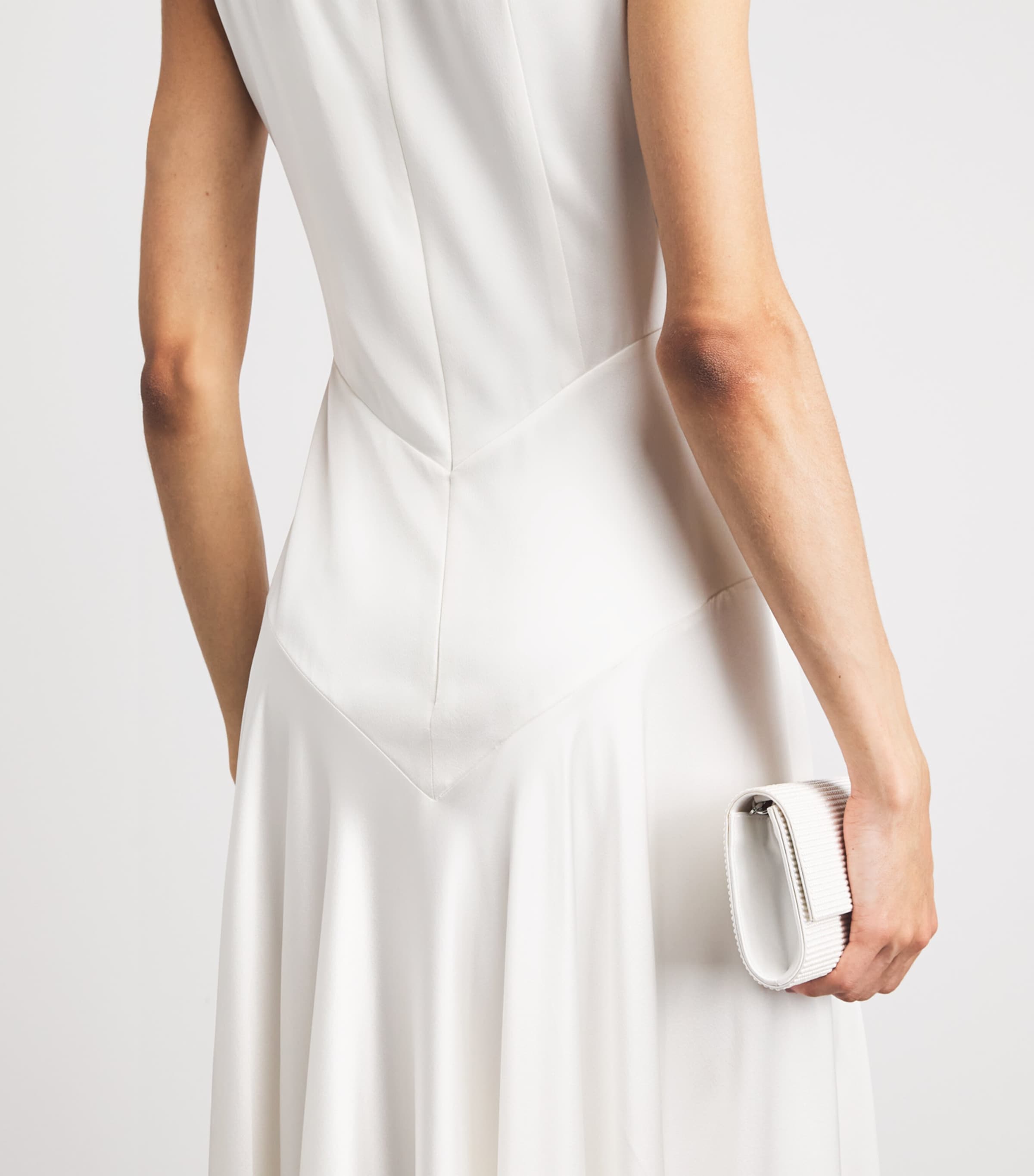 Roksanda Womens Silk Munir Maxi Dress Ivory Image 5