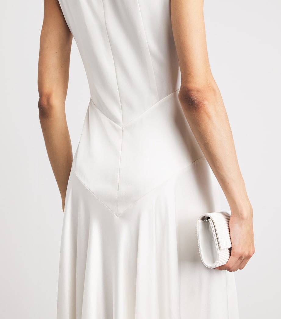 Roksanda Womens Silk Munir Maxi Dress Ivory Image 5