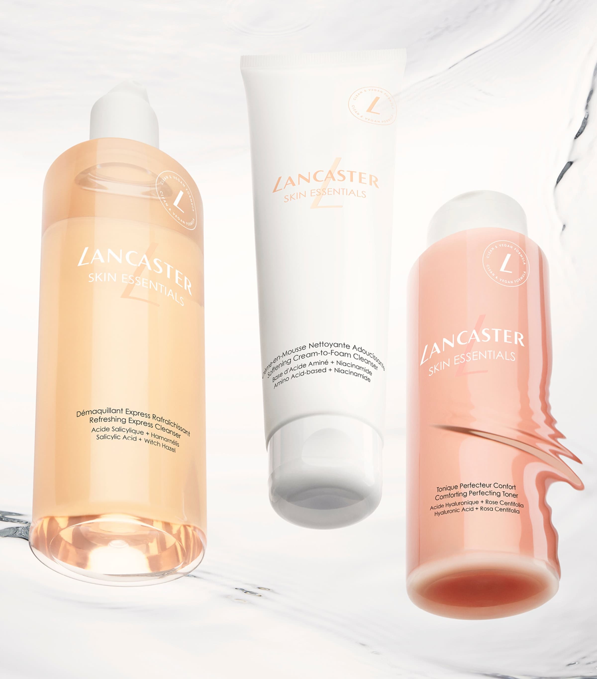 Skin Essentials Softening Cream-to-Foam Cleanser (150ml) NO COLOUR Image 5