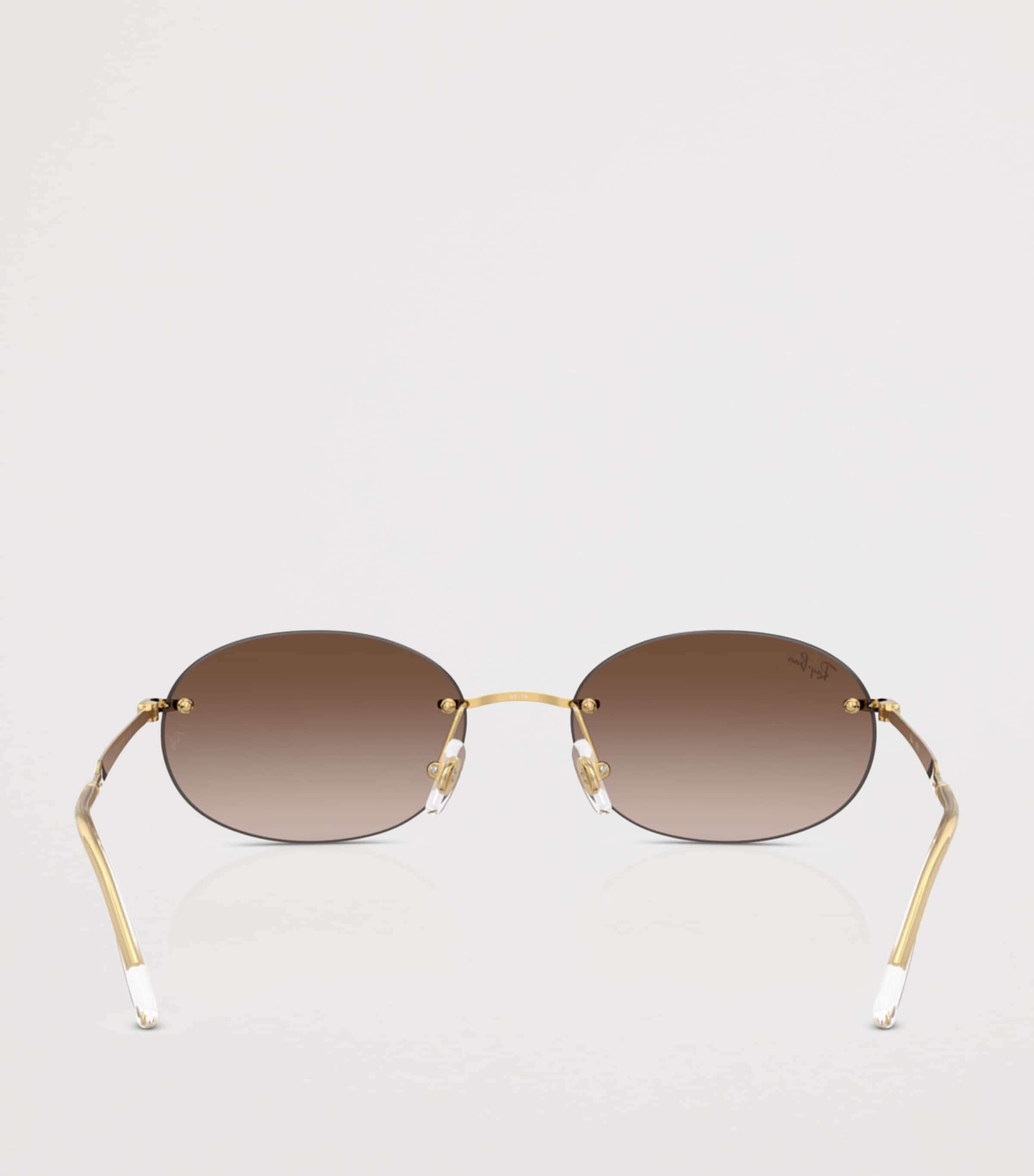 0RB3707 Metal Oval Sunglasses 001/13 Image 4