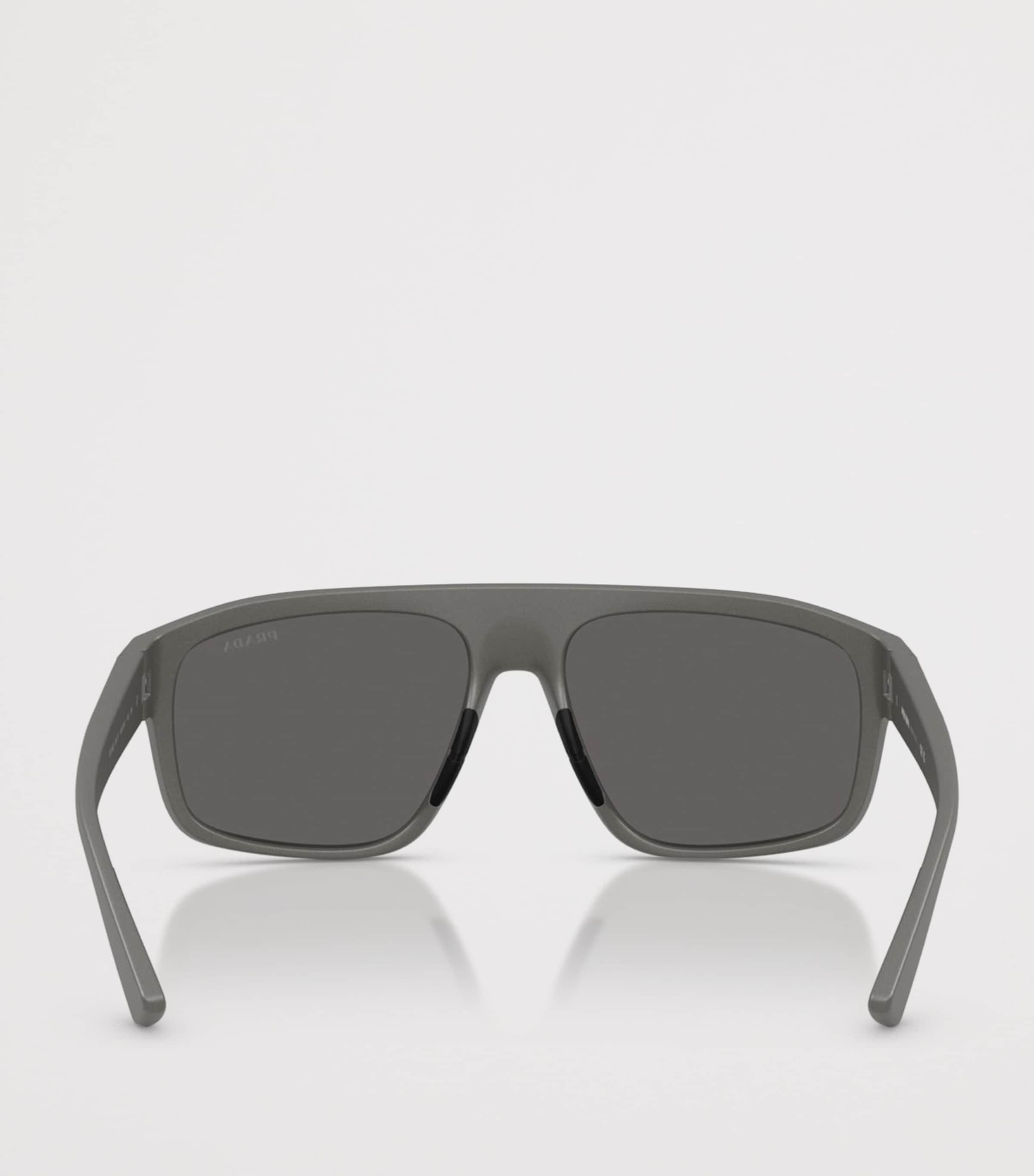 Prada Linea Rossa Irregular Sunglasses Grey Image 4