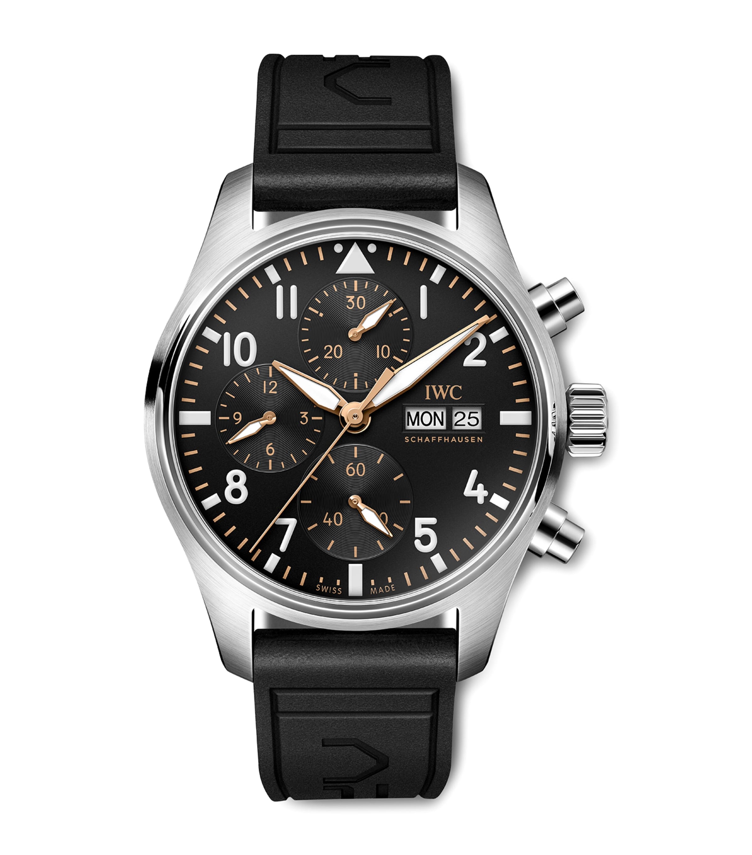 Stainless Steel Pilot’s APXGP Chronograph Watch 41mm BLACK Image 1