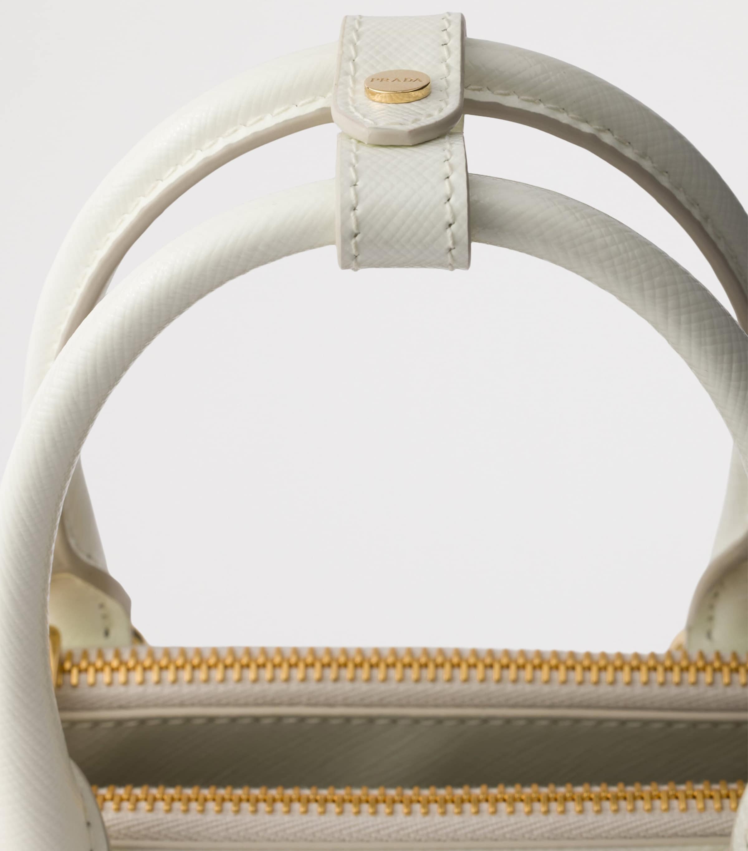 Mini Patent Saffiano Leather Galleria Top-Handle Bag F0009 Image 5