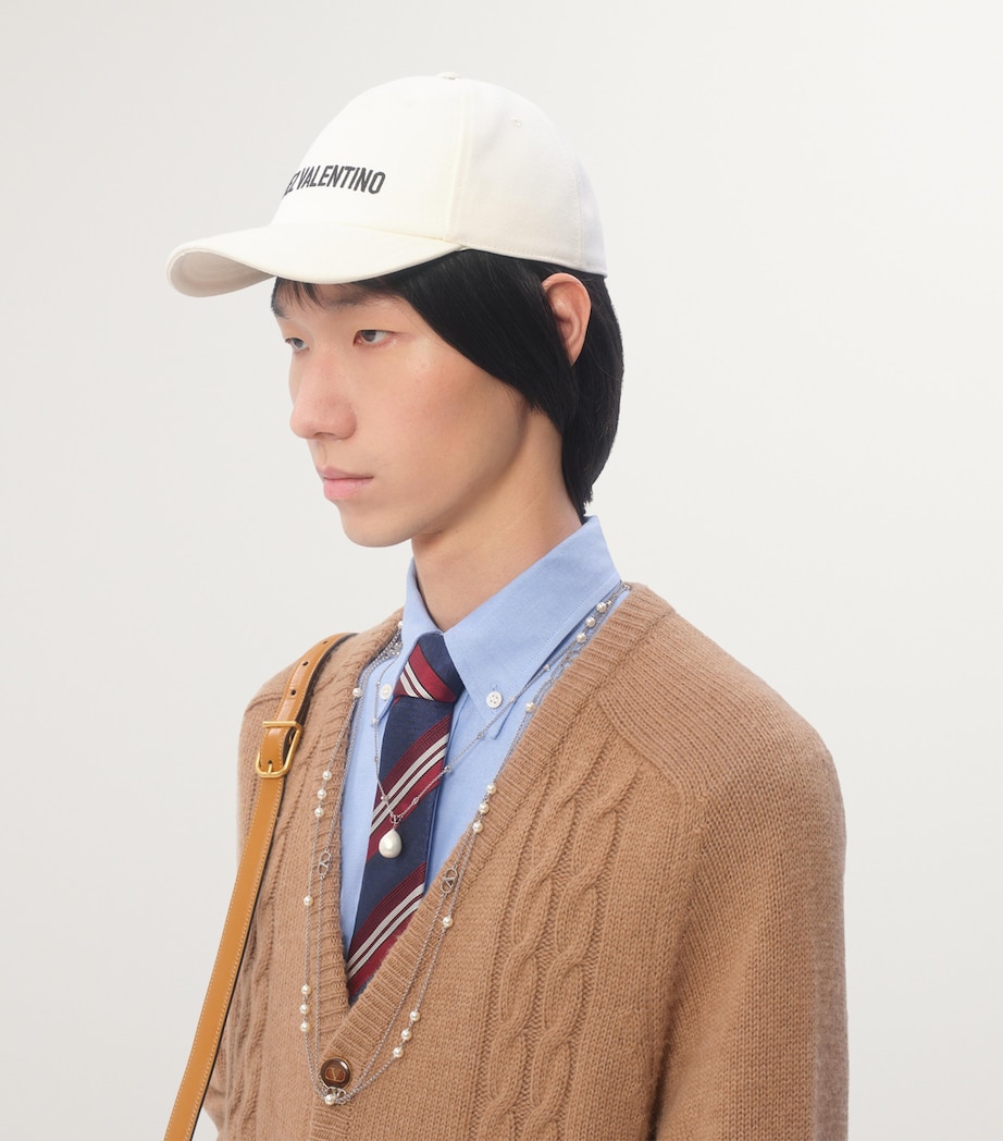 Cotton Chez Valentino Baseball Cap 0AN Image 5