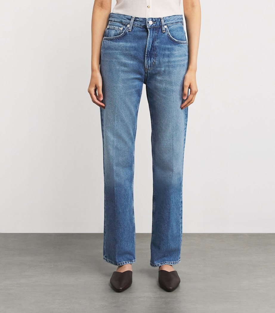 High-Waist Zurie Straight Jeans DEMI Image 3