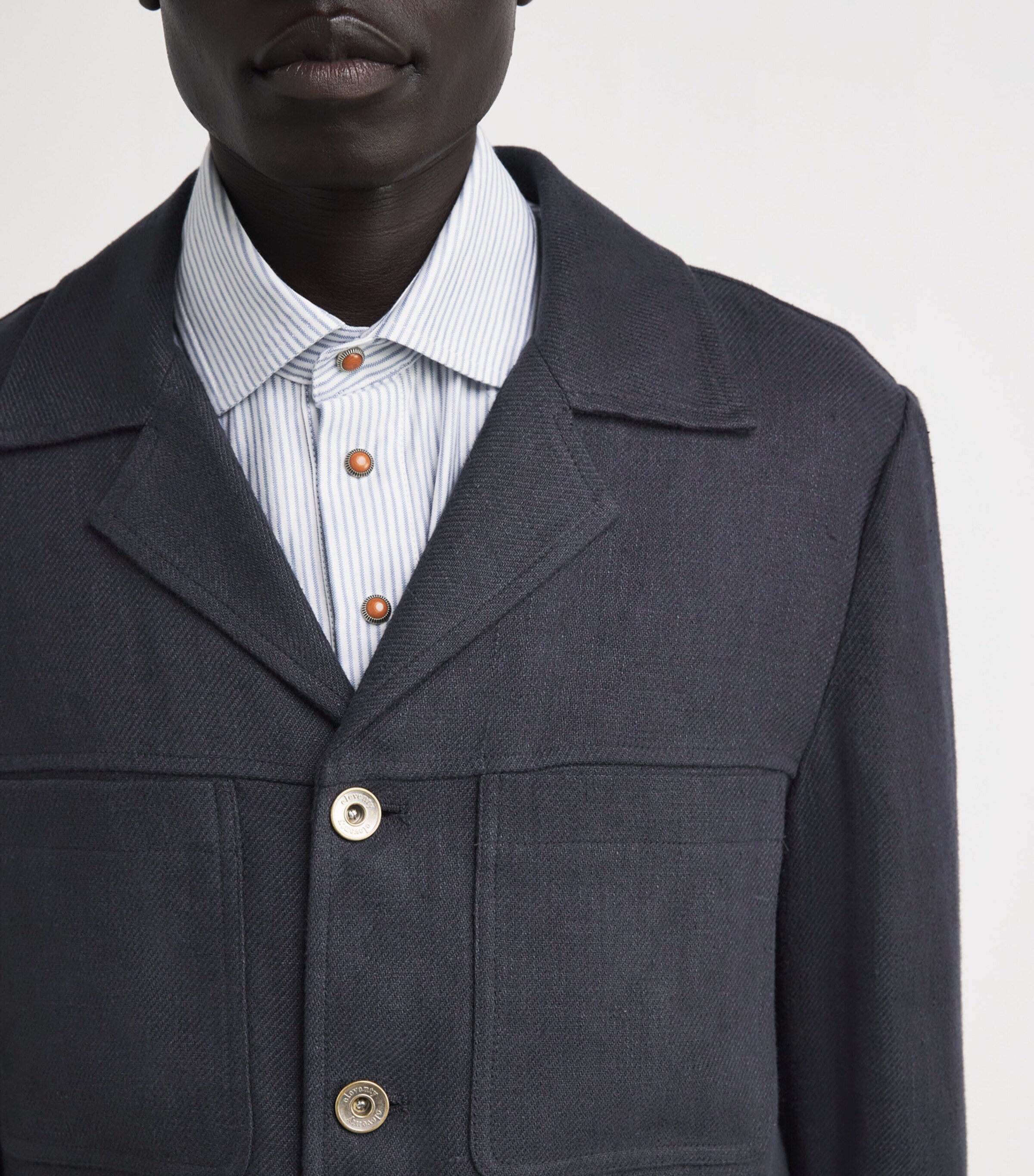 Linen Jacket NERO Image 6