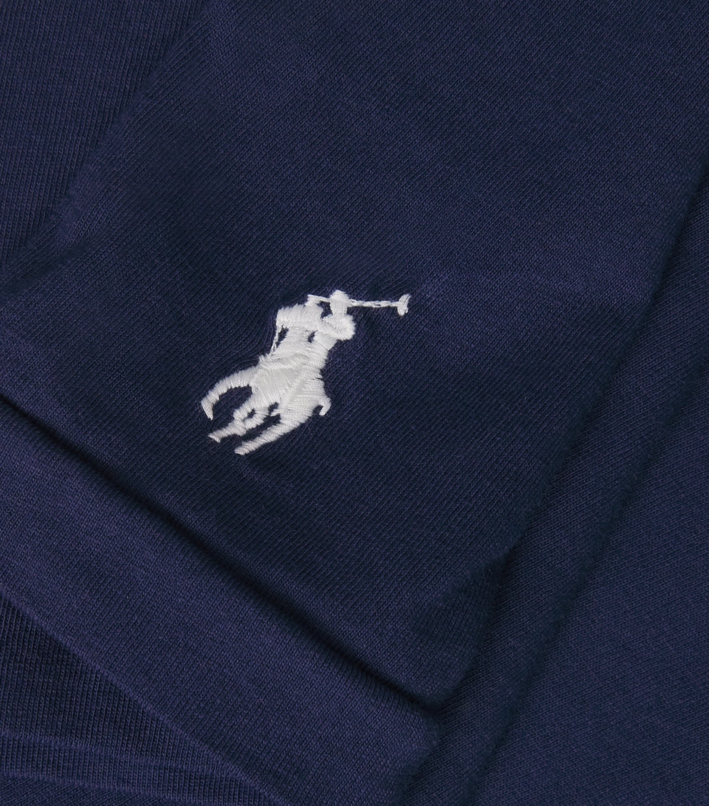 Polo Ralph Lauren Mens Cotton Logo Appliqué T-Shirt Newport Navy Image 6